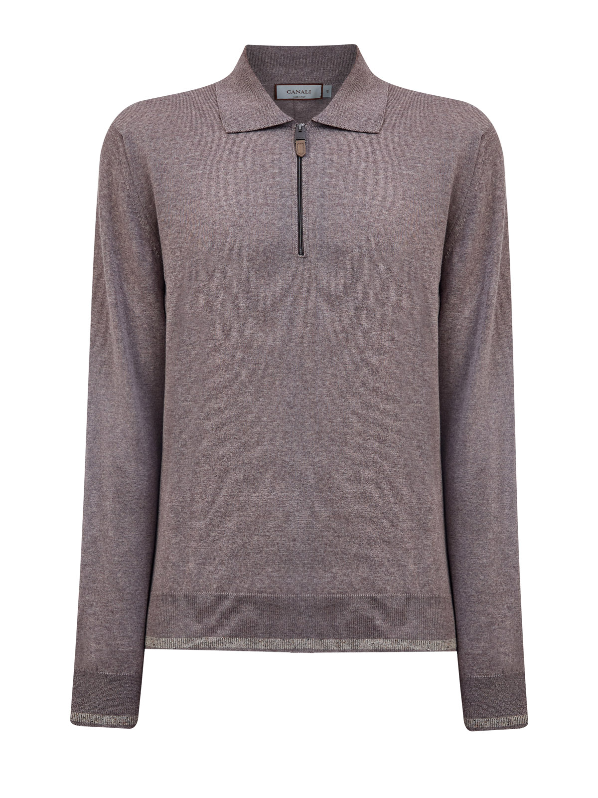 Джемпер-поло из меланжевой шерсти с застежкой на молнию, Коричневый, Джемпер-поло из меланжевой шерсти с застежкой на молнию
Джемпер-поло из меланжевой шерсти с застежкой на молнию, Коричневый, Джемпер-поло из меланжевой шерсти с застежкой на молнию