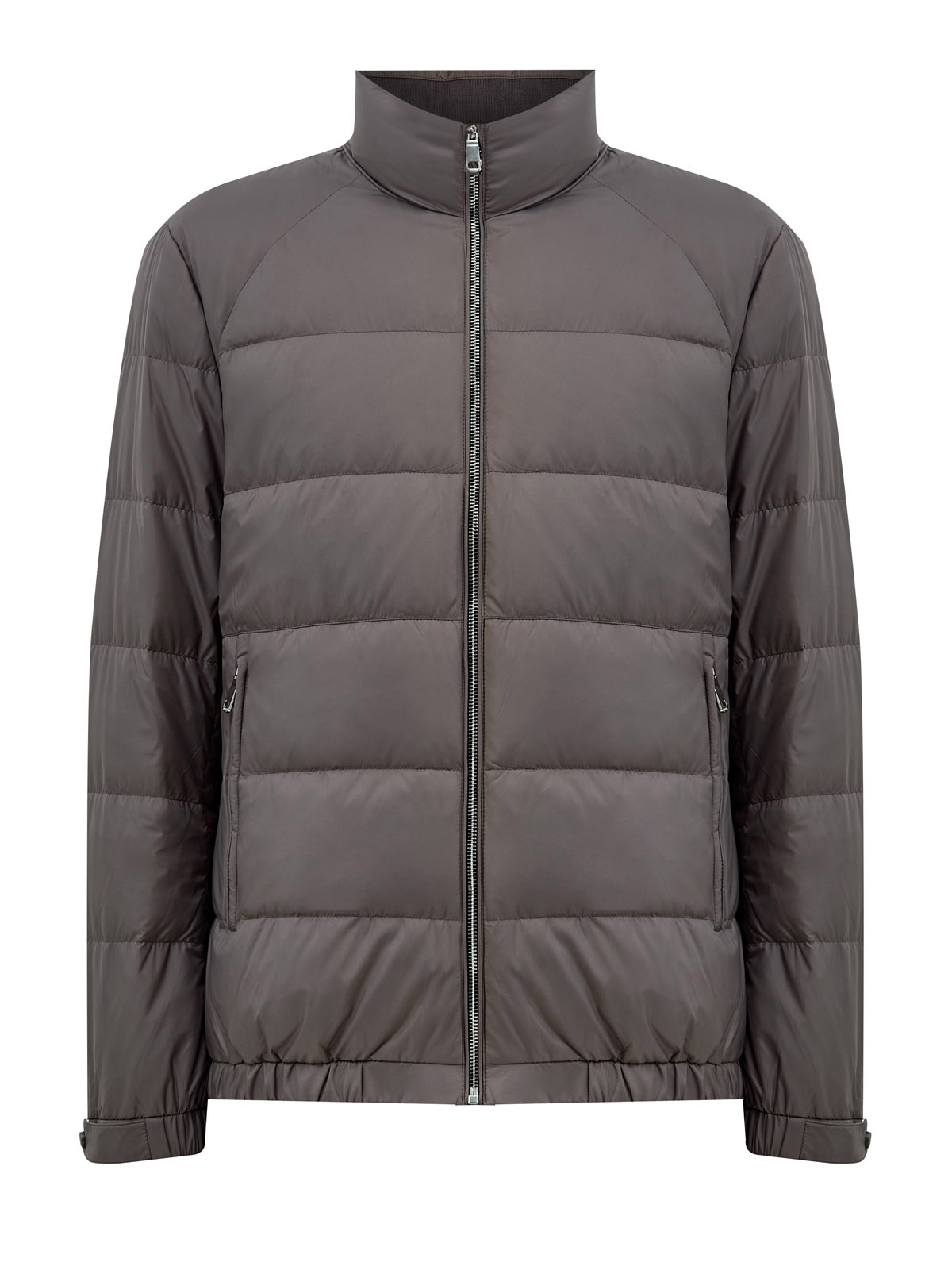 

Пуховая куртка из стеганого влагозащитного нейлона, Коричневый, Пуховая куртка из стеганого влагозащитного нейлона