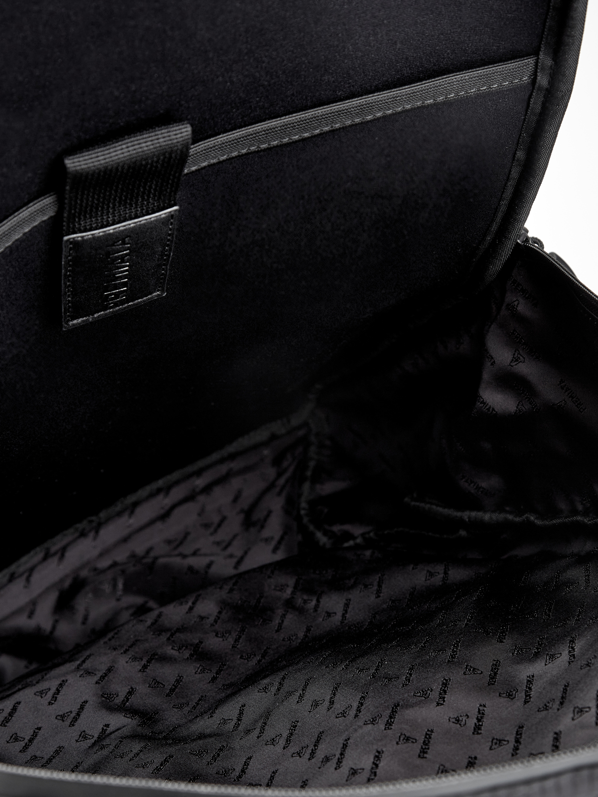 Рюкзак Ventura из водоотталкивающего габардина с отделением для ноутбука PREMIATA, цвет черный, размер S;M - фото 7