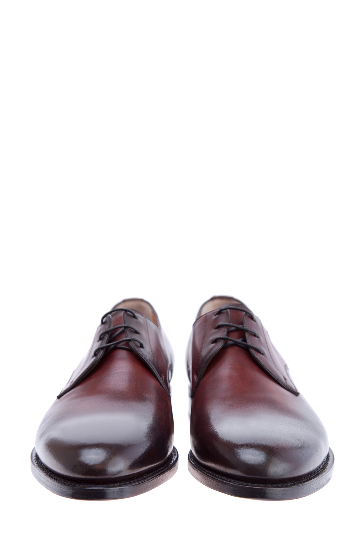 туфли SANTONI, цвет бордовый, размер 41 - фото 5
