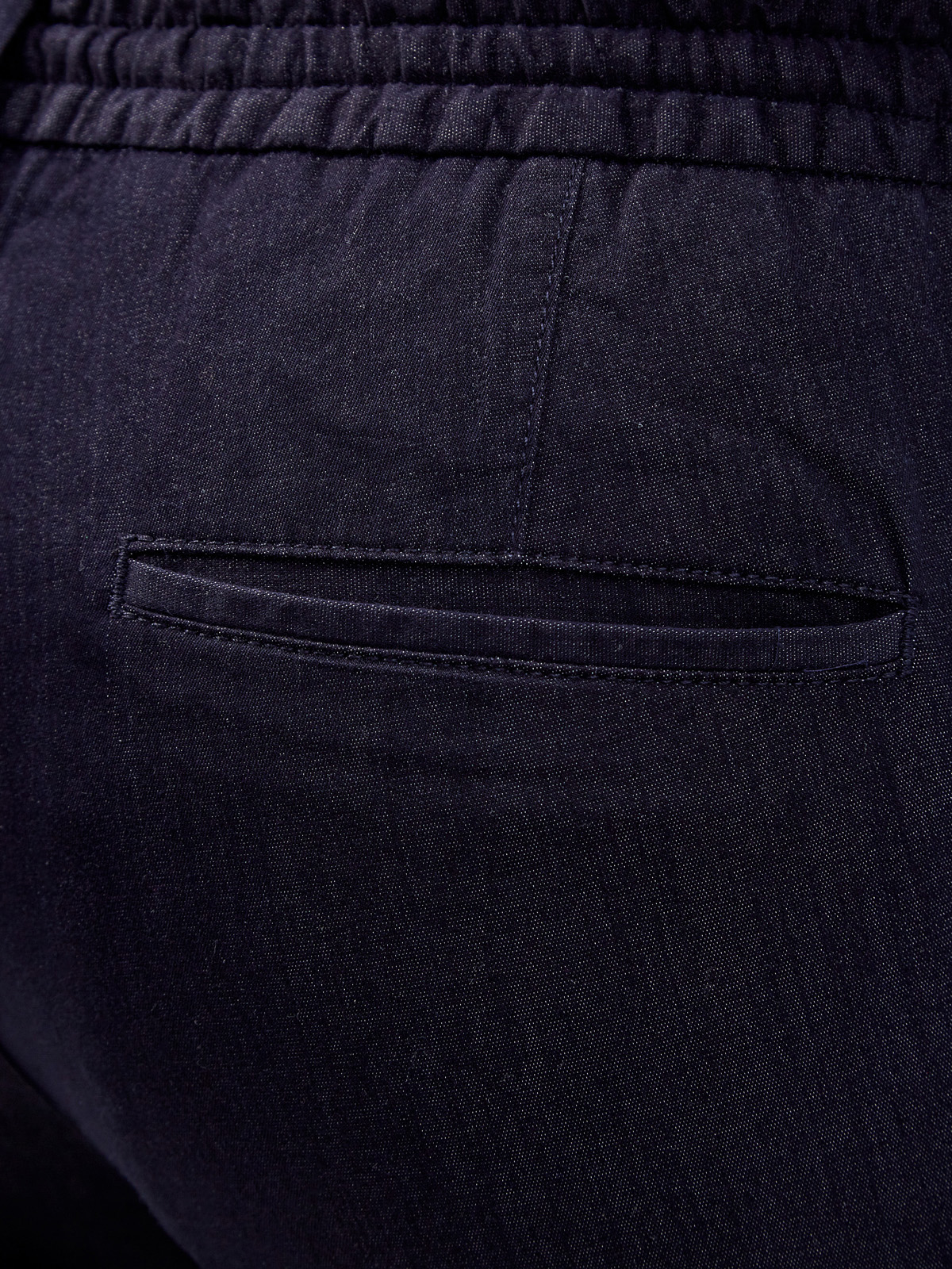 Легкие брюки в стиле casual с поясом на кулиске CUDGI, цвет черный, размер M;L;XL;2XL;4XL;5XL;S - фото 6