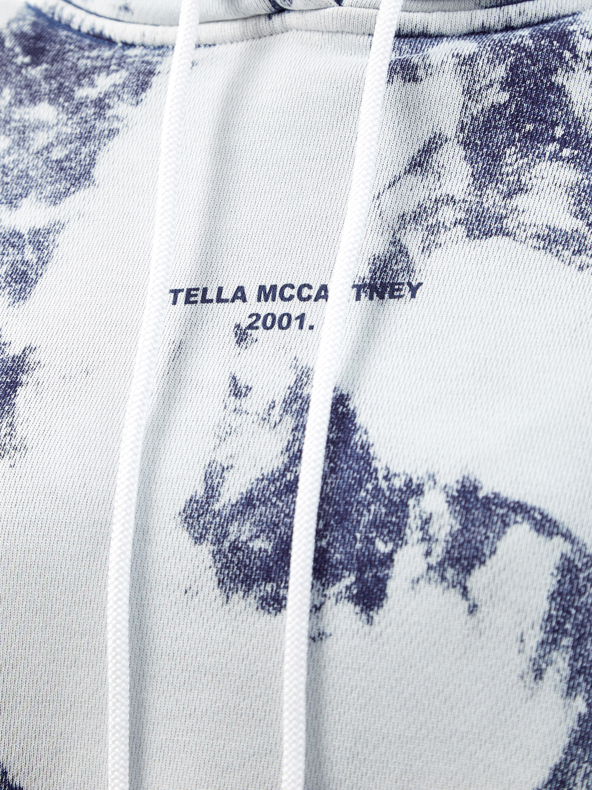 Укороченное худи из органического хлопка с макро-принтом STELLA McCARTNEY, цвет мульти, размер 40;36 - фото 5