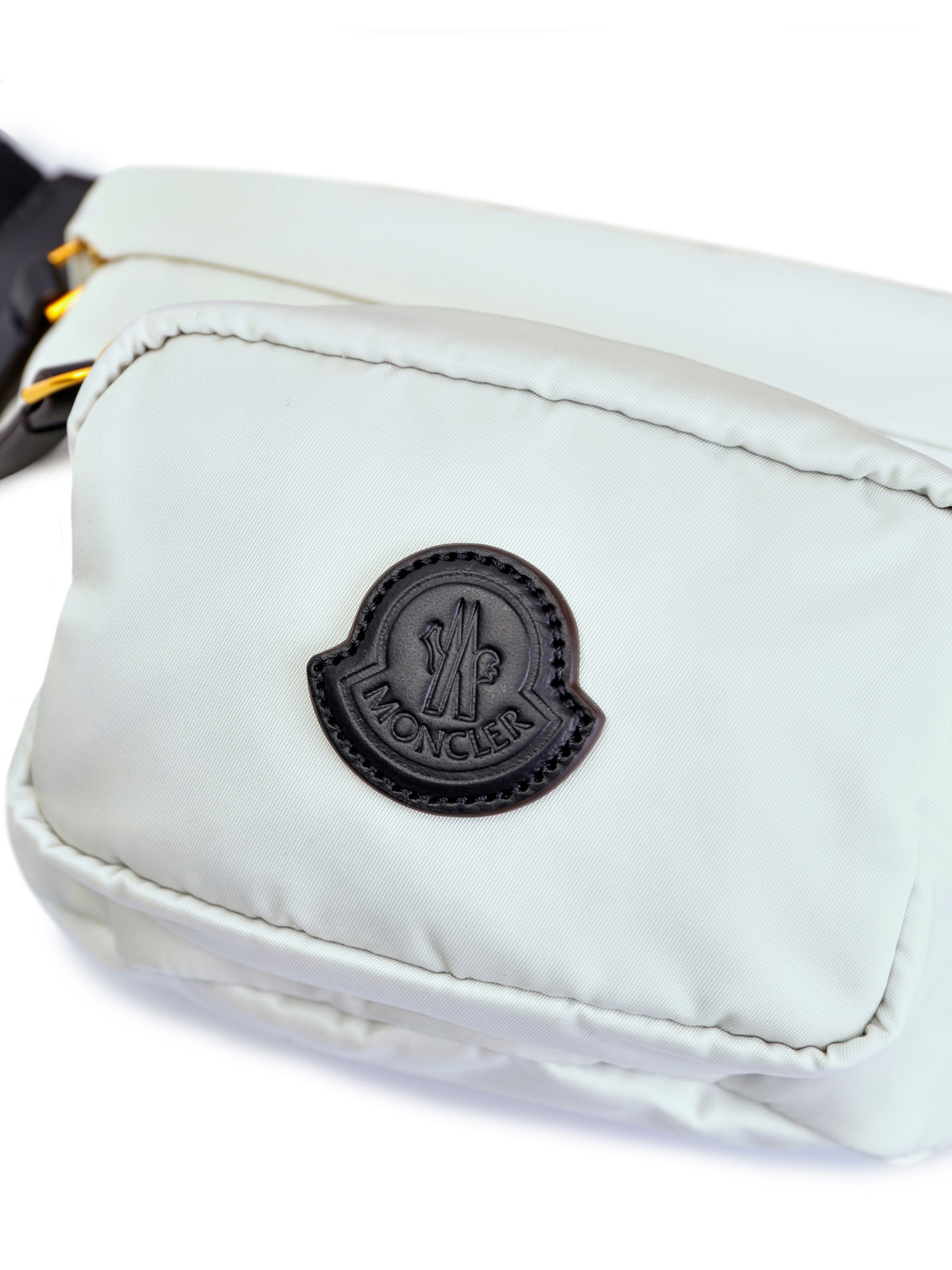 Поясная сумка Felicie с отделкой из кожи MONCLER, цвет белый, размер 40.5;41;41.5;42;42.5;43;43.5;44 - фото 6