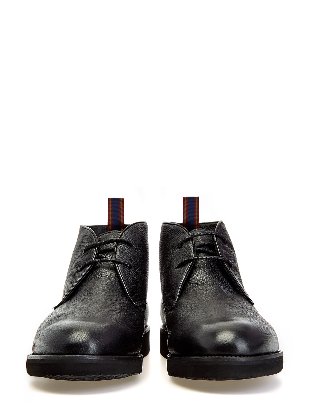 Утепленные ботинки-дезерты из кожи оленя MORESCHI, цвет черный, размер 41;41.5;42;42.5;43;44;45;46 - фото 5