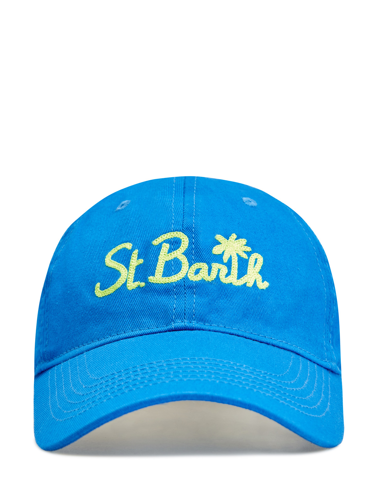 Яркая бейсболка Catcher с контрастной вышивкой MC2 SAINT BARTH, цвет голубой, размер 50;52;54 - фото 1