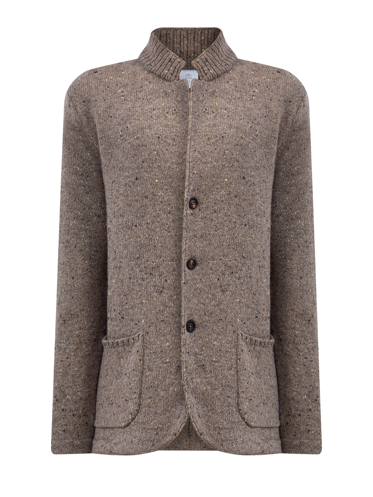 Вязаный блейзер в стиле sprezzatura из шерсти и кашемира 125820₽