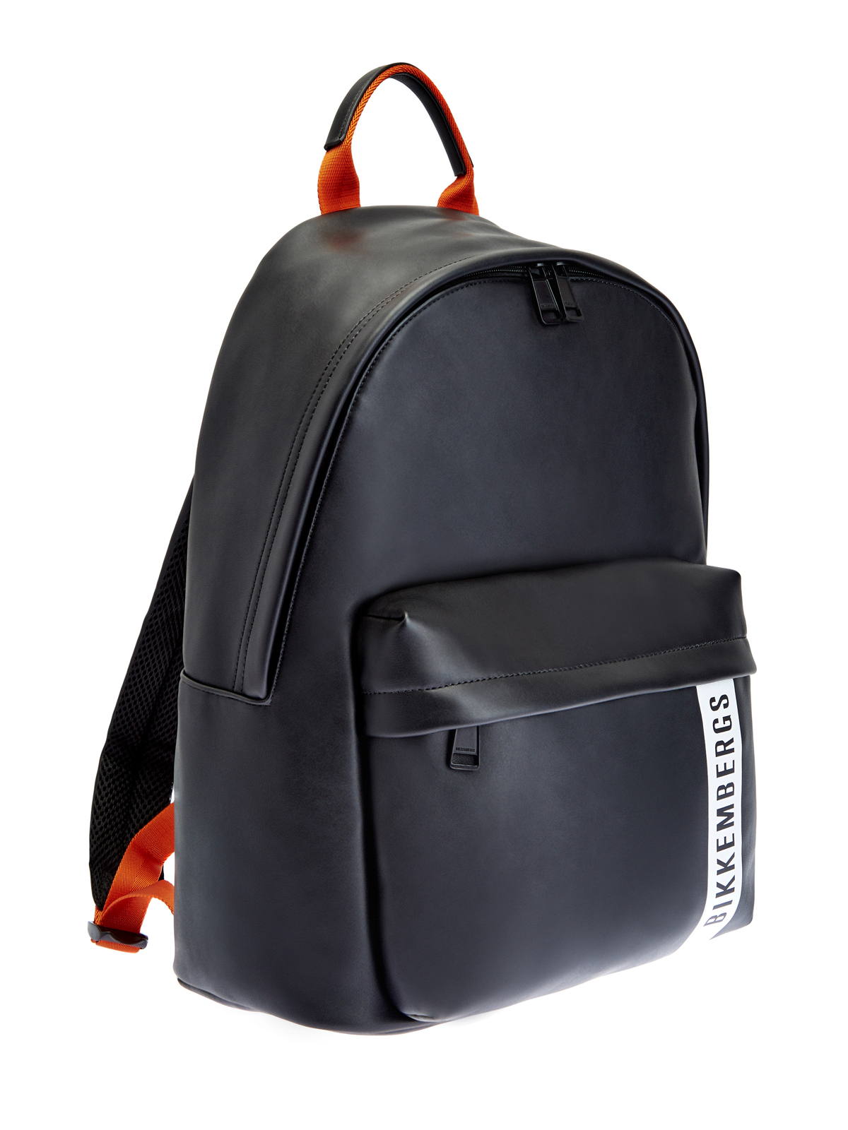 Монохромный рюкзак White Label из матовой эко-кожи BIKKEMBERGS, цвет черный, размер 5;6;7;8;9 - фото 3