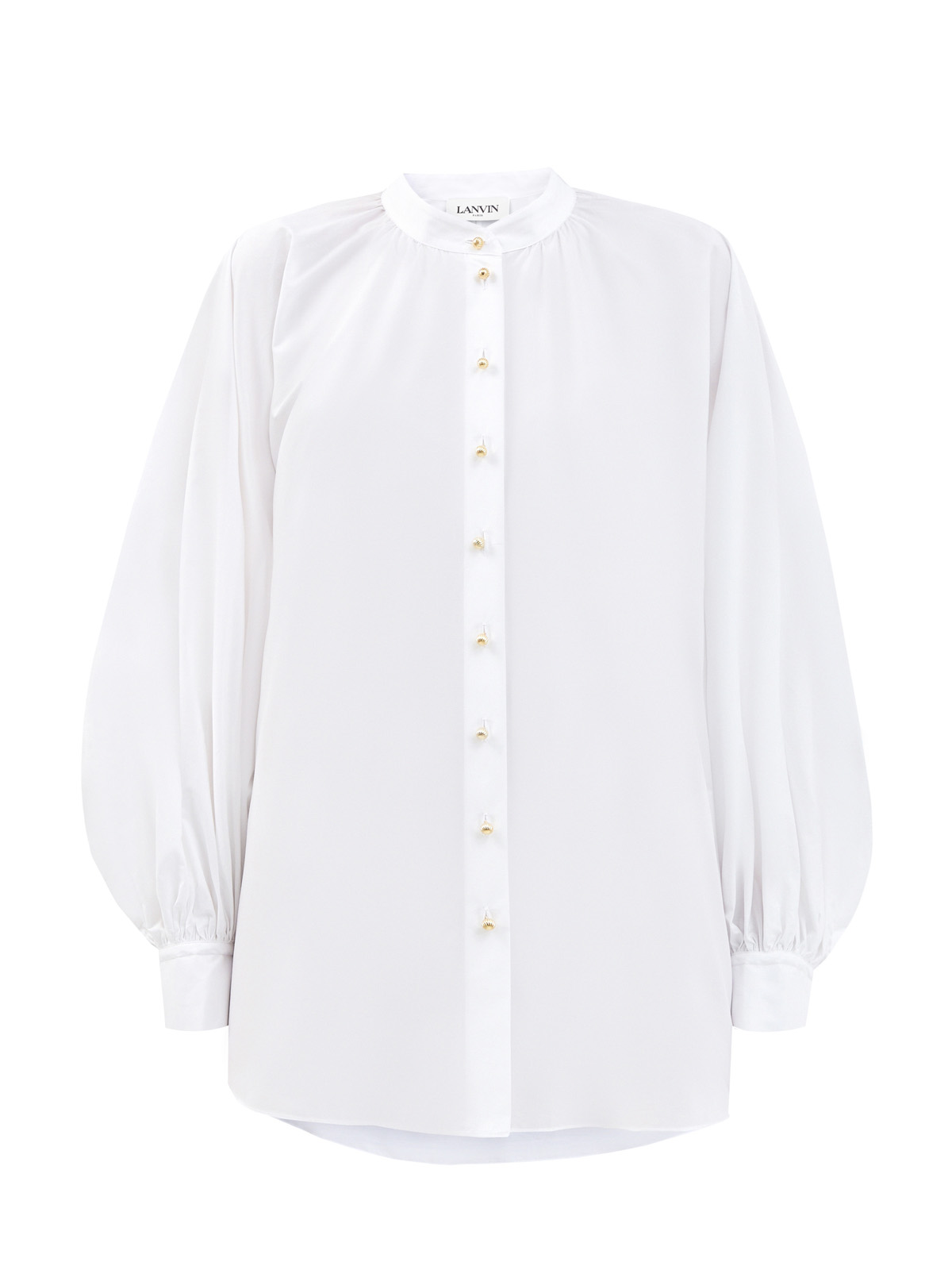 Блуза Arpège свободного кроя с воздушными рукавами LANVIN, цвет белый, размер 36;40;38 - фото 1