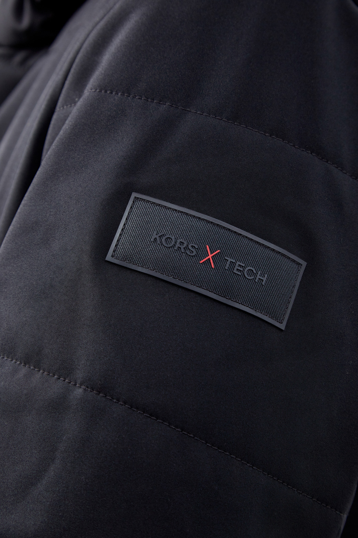 Куртка из водонепроницаемого нейлона с яркой подкладкой MICHAEL KORS, цвет черный, размер M - фото 5