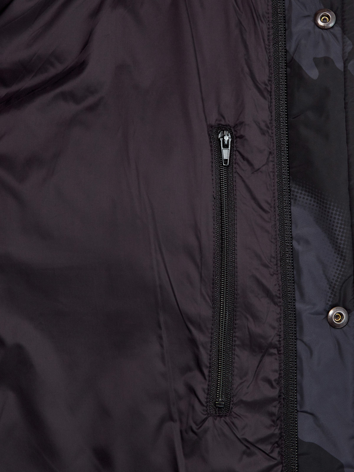 Куртка с регулируемым капюшоном и камуфляжным принтом BIKKEMBERGS, цвет черный, размер L;XL;2XL;3XL;4XL - фото 4