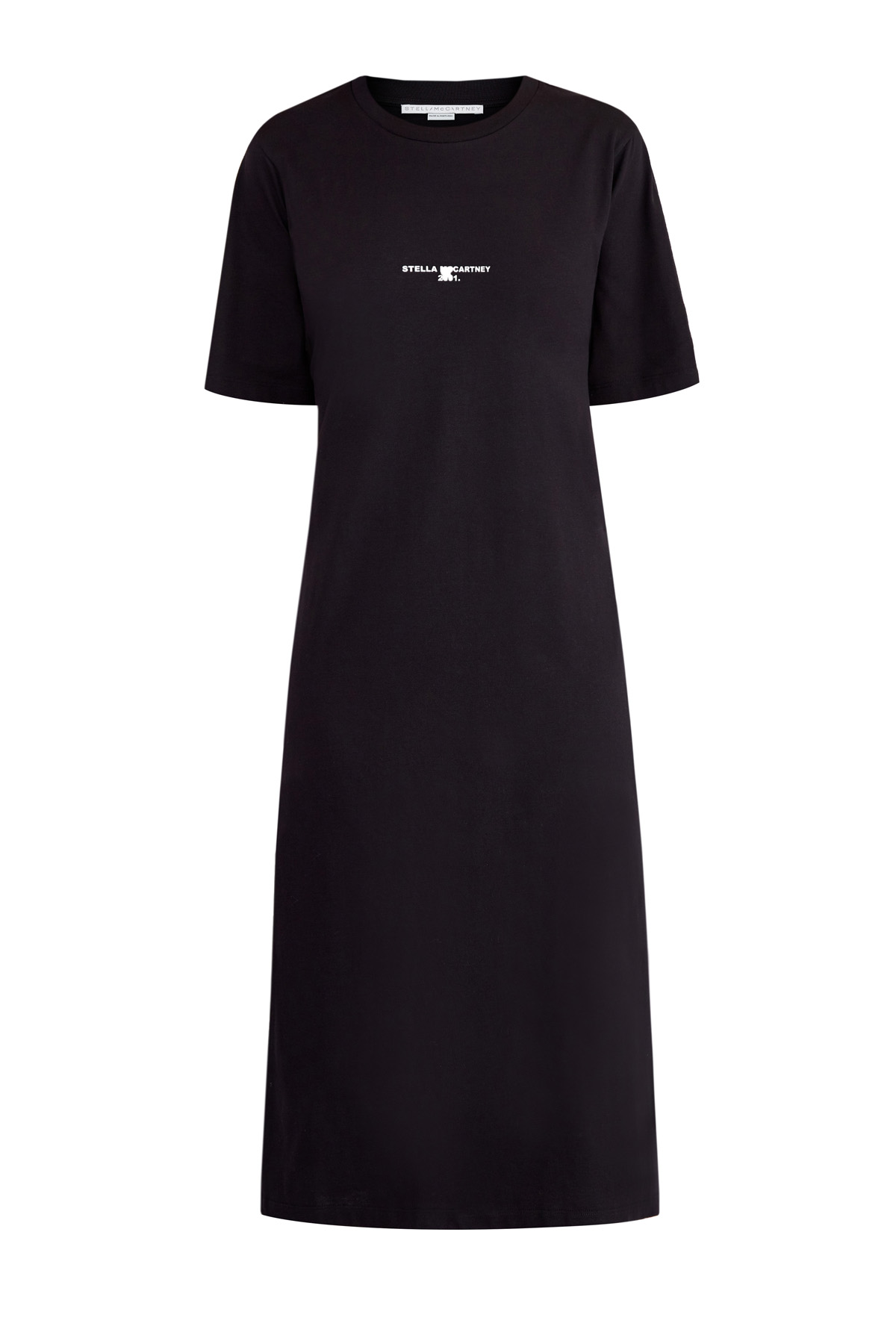 

Платье-футболка силуэта oversize из органического хлопка