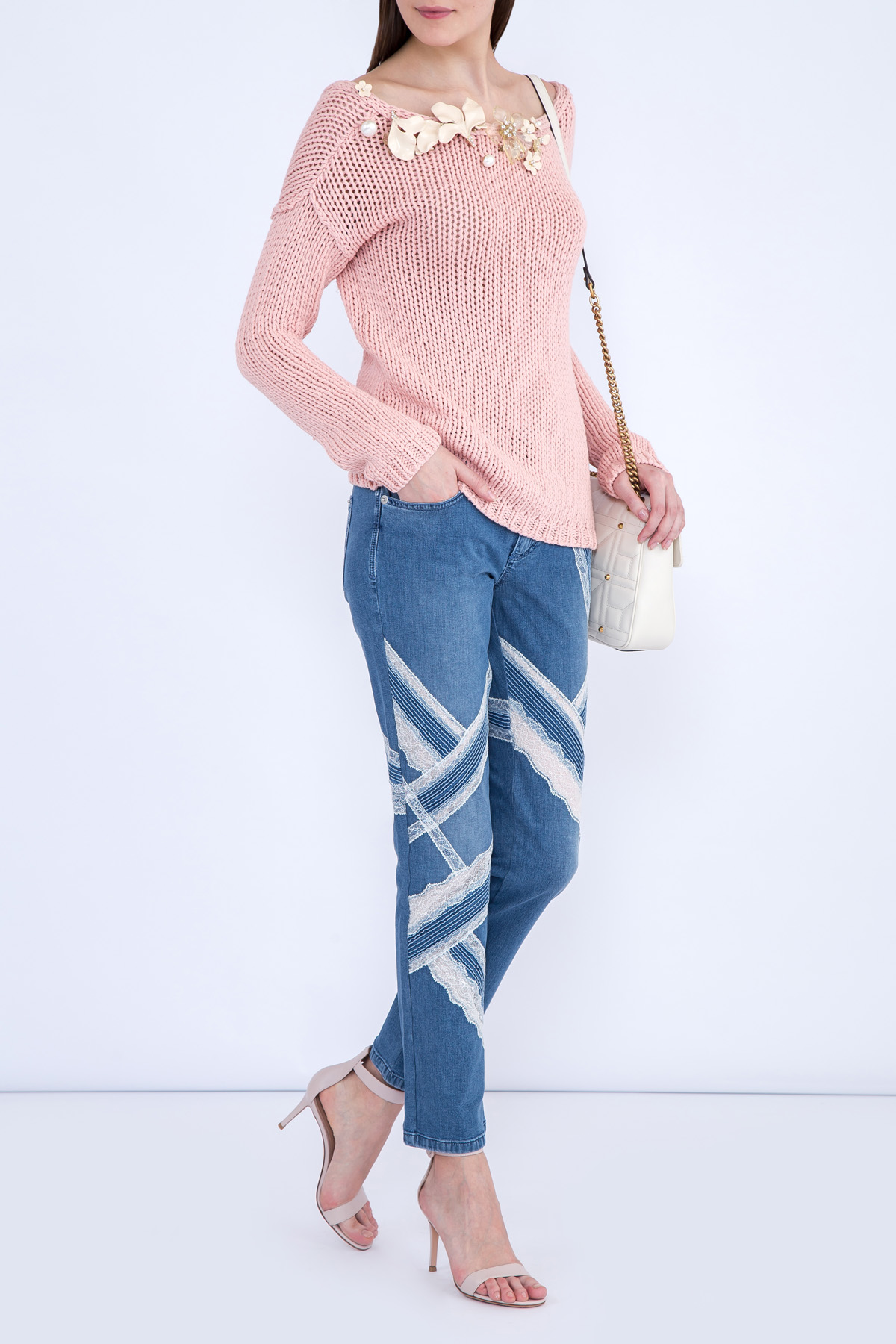Джинсы ERMANNO SCERVINO