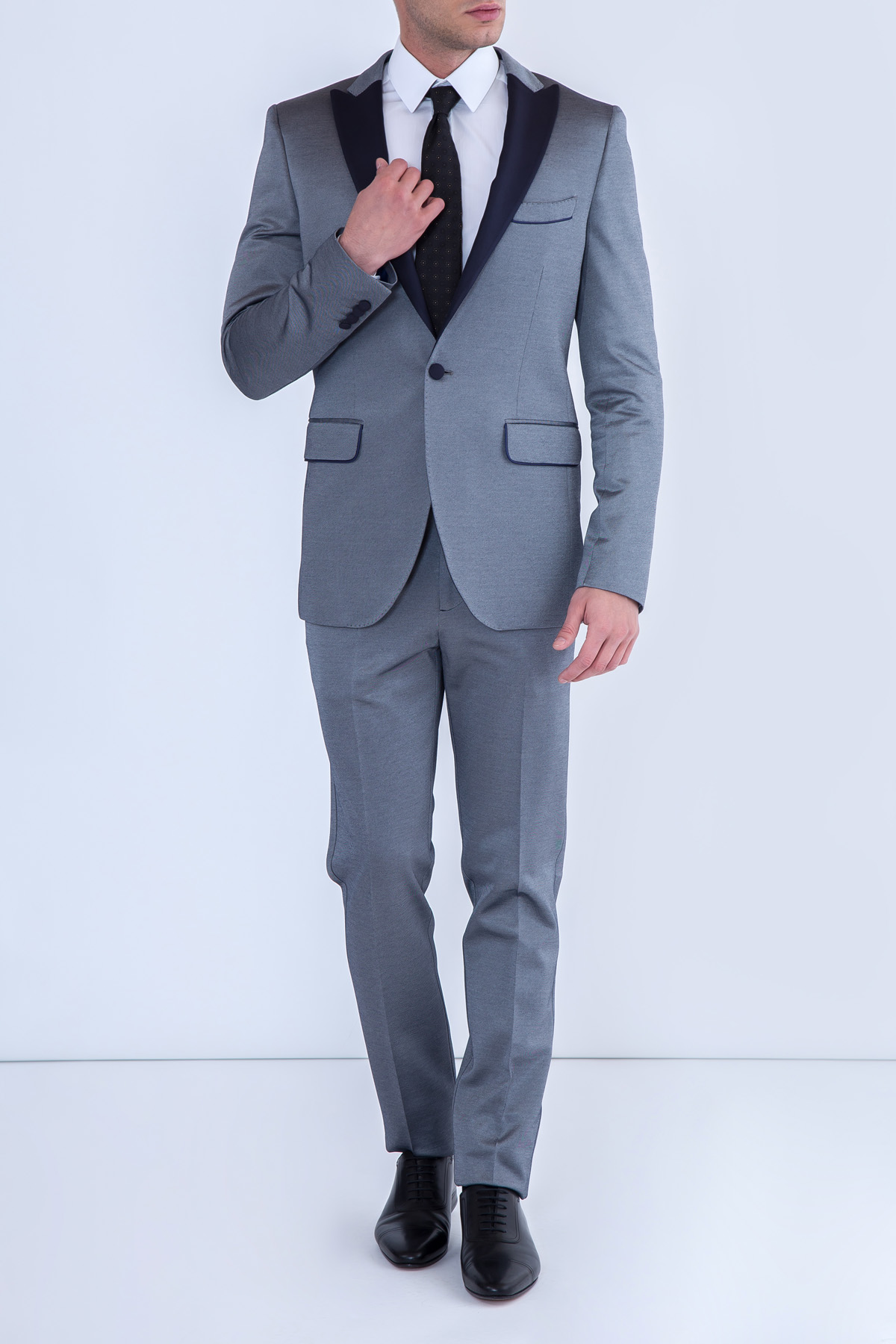 брюки ETRO, цвет серый, размер 48;50 - фото 2