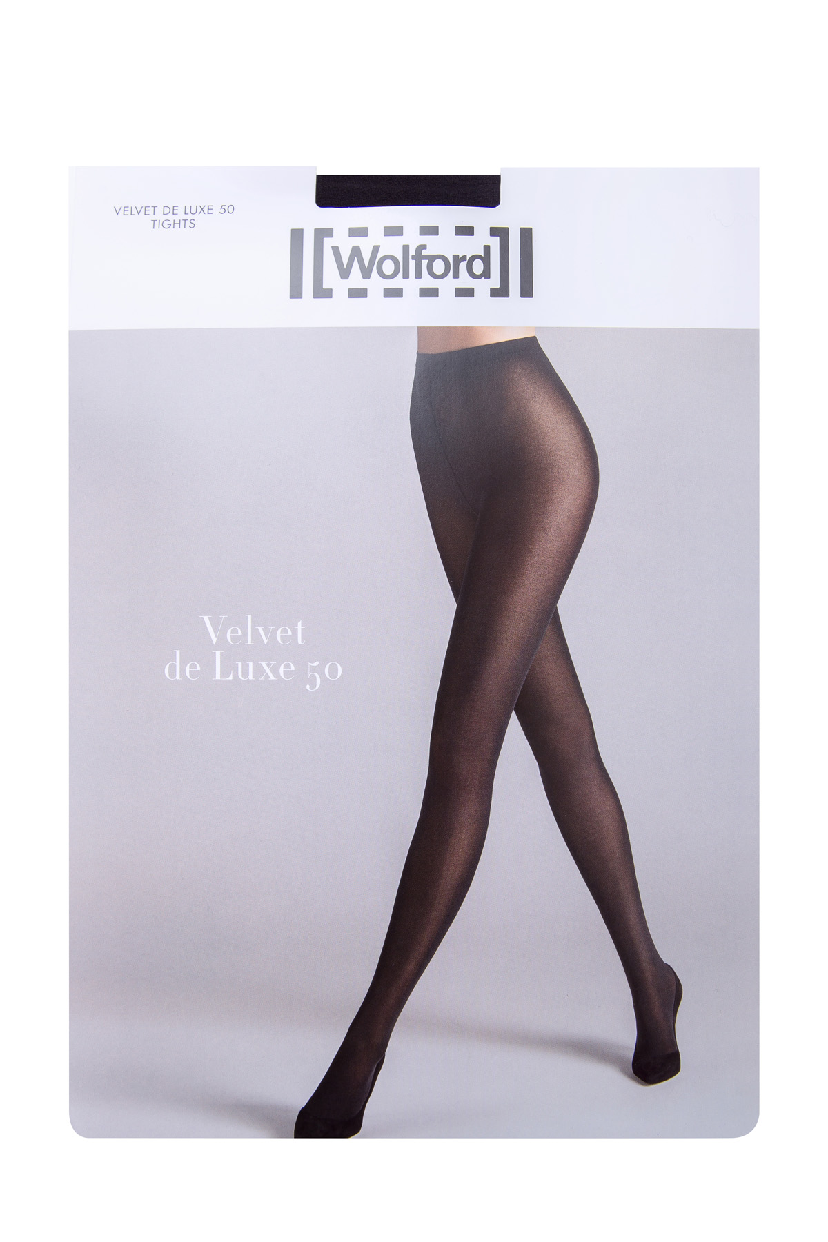 

Колготки Velvet de Luxe 50 den черного цвета с комфортным поясом, Черный