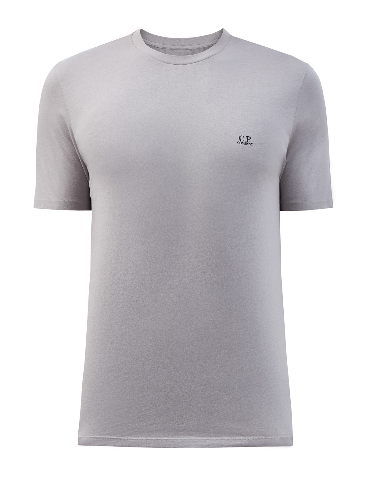 Хлопковая футболка с графическим принтом Goggle Hood C.P.COMPANY, цвет серый, размер S;M;L;XL
