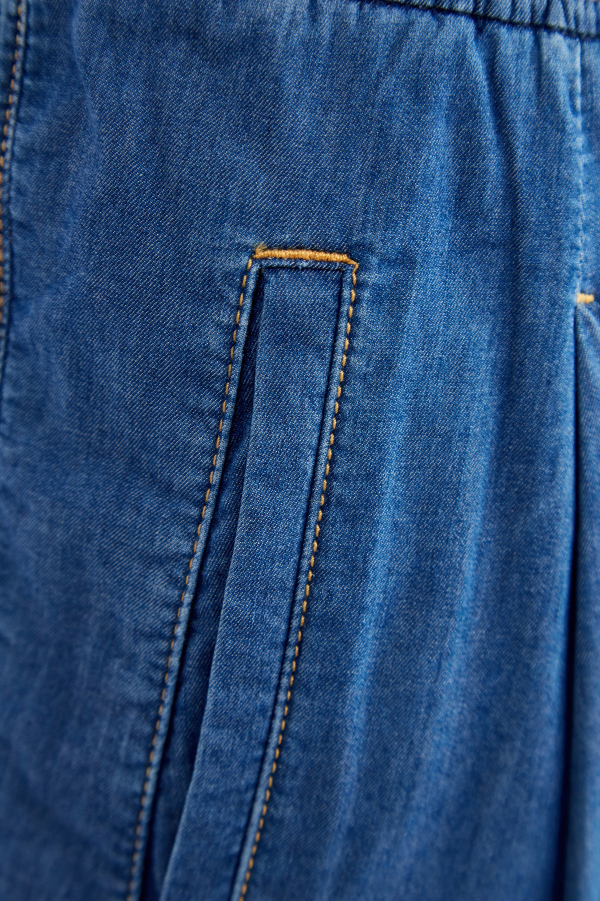 Зауженные джинсы в стиле casual с защипами и эластичным поясом SCISSOR SCRIPTOR, цвет синий, размер 50 - фото 5