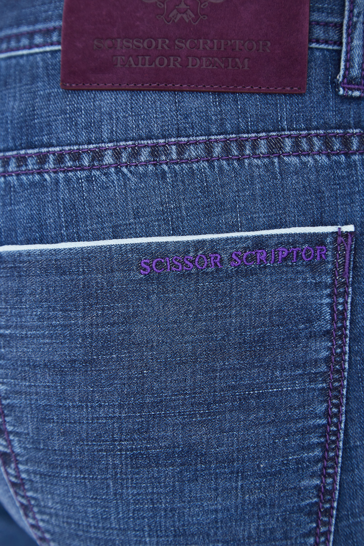 джинсы SCISSOR SCRIPTOR, цвет синий, размер 48;54;54;44;46 - фото 7