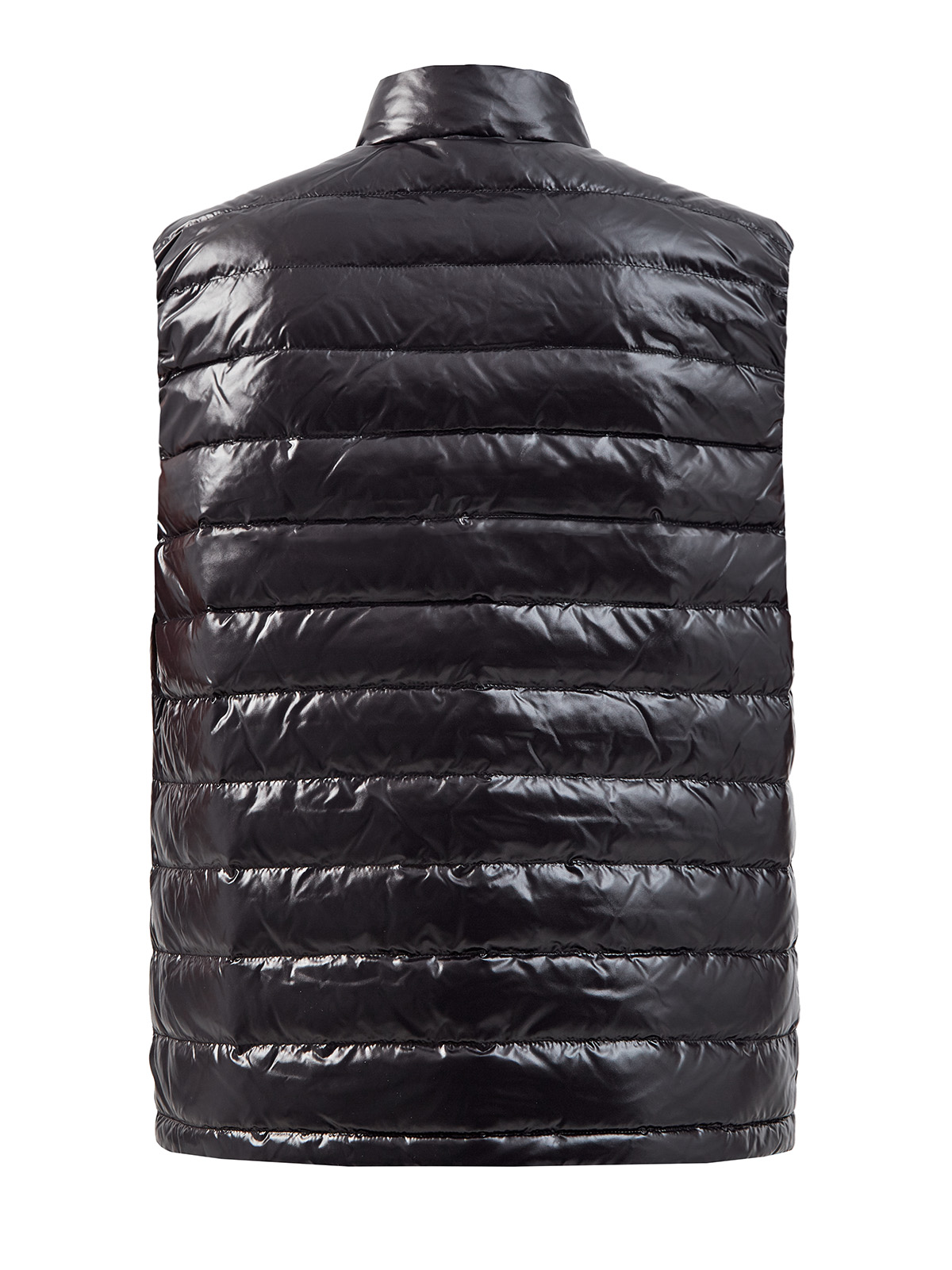 Стеганый жилет с утеплителем из гусиного пуха и пера DUVETICA, цвет черный, размер 2XL;XL - фото 2