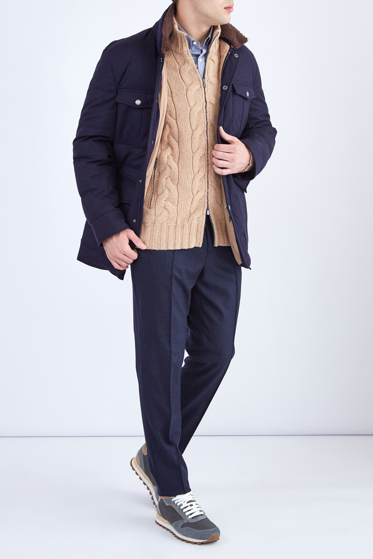 Брюки BRUNELLO CUCINELLI