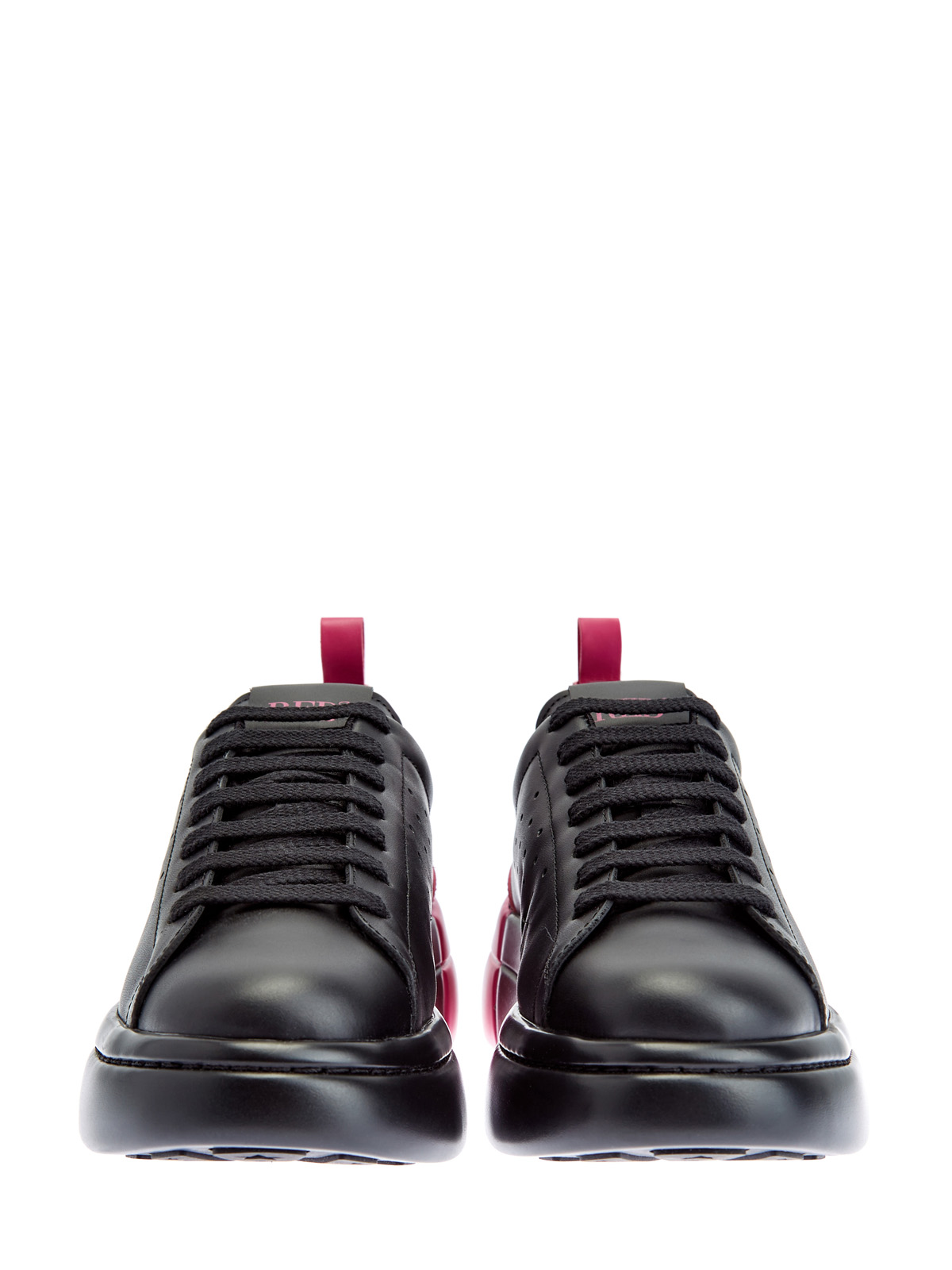 Двухцветные кроссовки Bowalk из телячьей кожи REDVALENTINO, размер 5;6;7;9 - фото 6