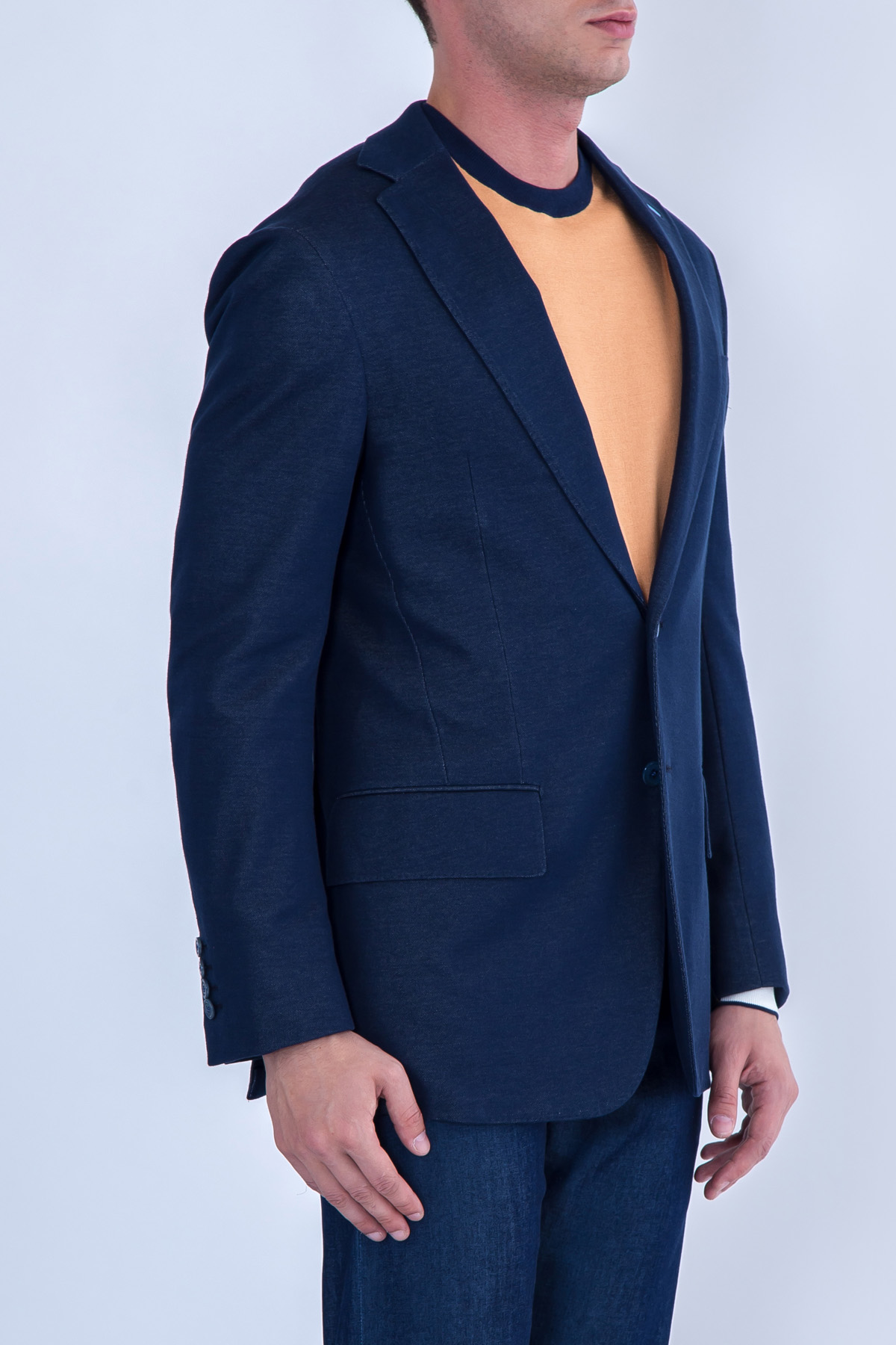 пиджак STEFANO RICCI, цвет синий, размер 46;50;52;54 - фото 3