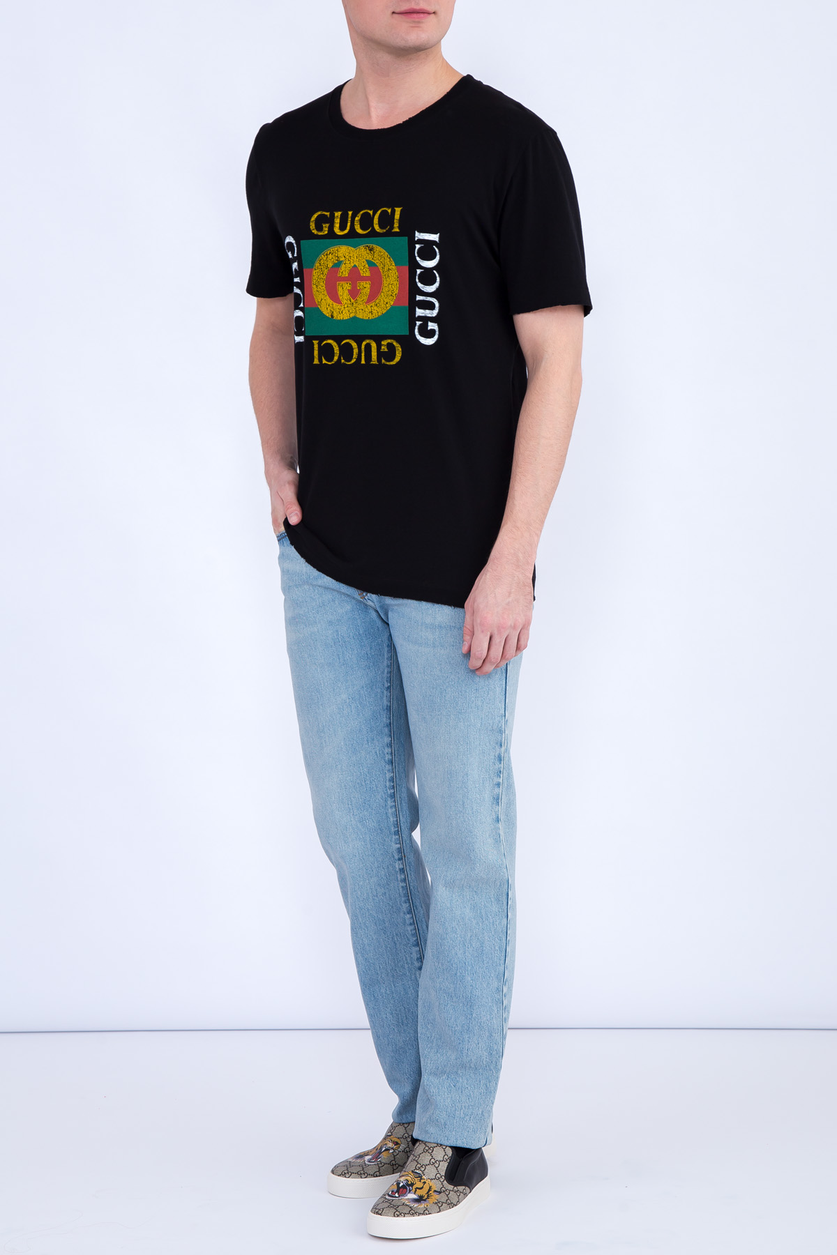 Джинсы GUCCI