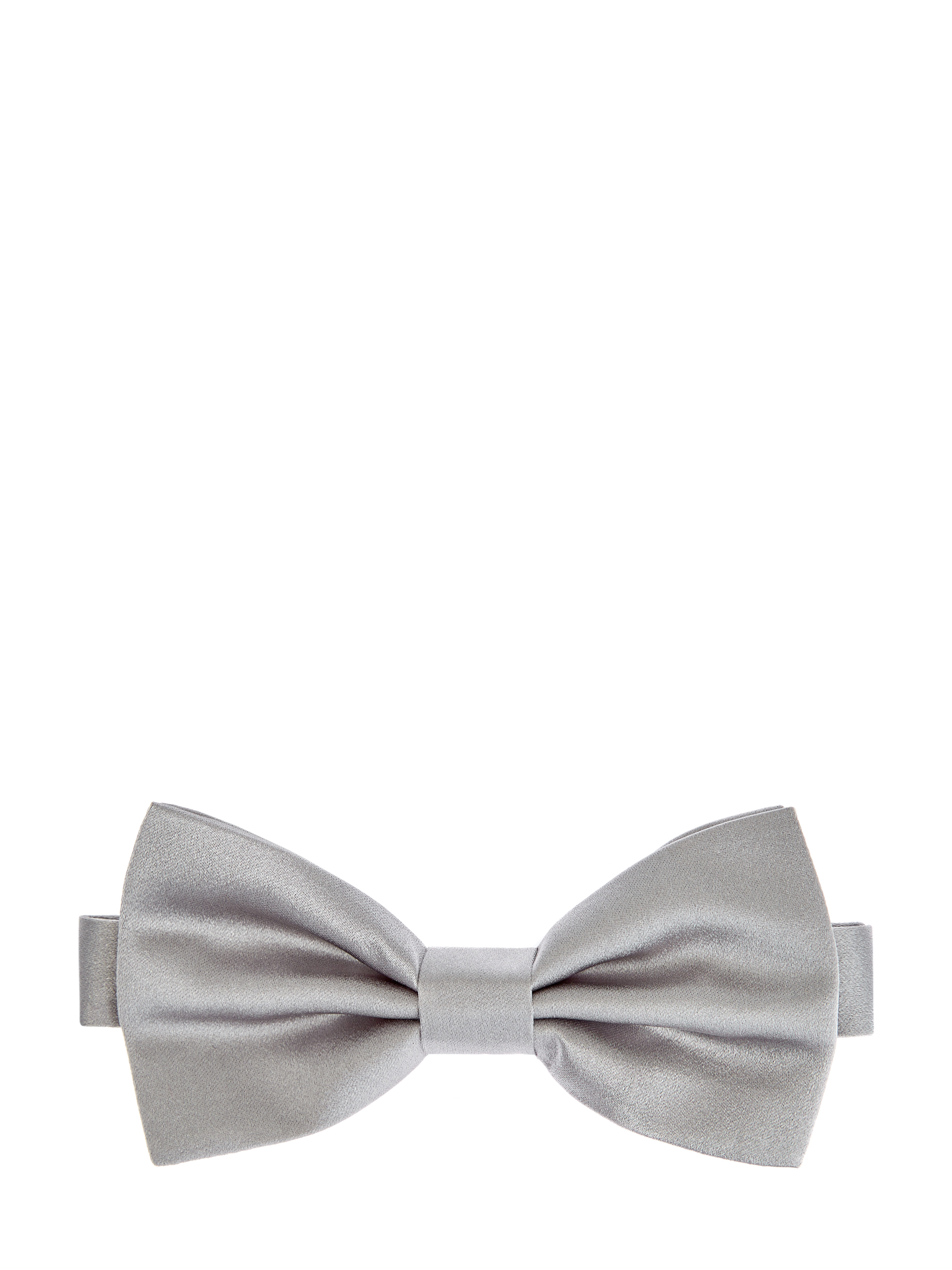 Шелковый галстук-бабочка в классическом стиле CANALI, цвет серый, размер 42;44;46;48;40