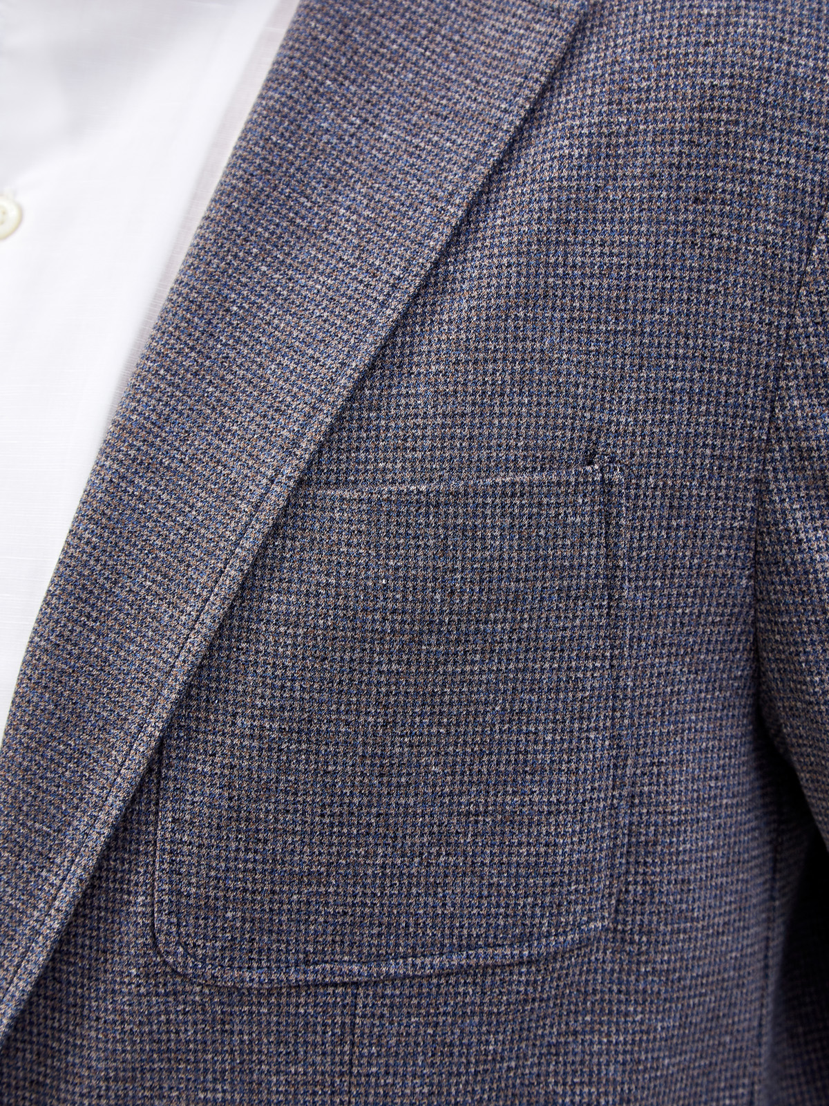 Шерстяной пиджак ручной работы с накладными карманами CANALI, цвет серый, размер 48;50;52;54;56;58 - фото 5