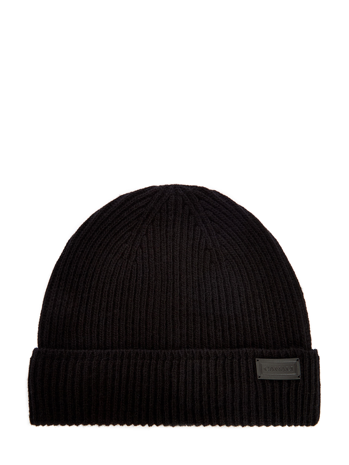 Шапка фактурной эластичной вязки из шерсти и кашемира 19840₽