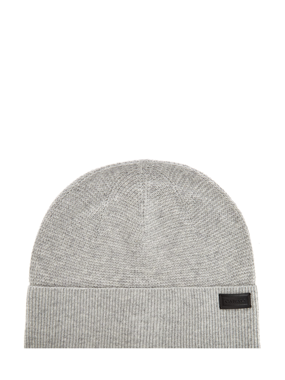 

Шапка-бини из меланжевой шерсти и кашемира, Серый, Шапка-бини из меланжевой шерсти и кашемира