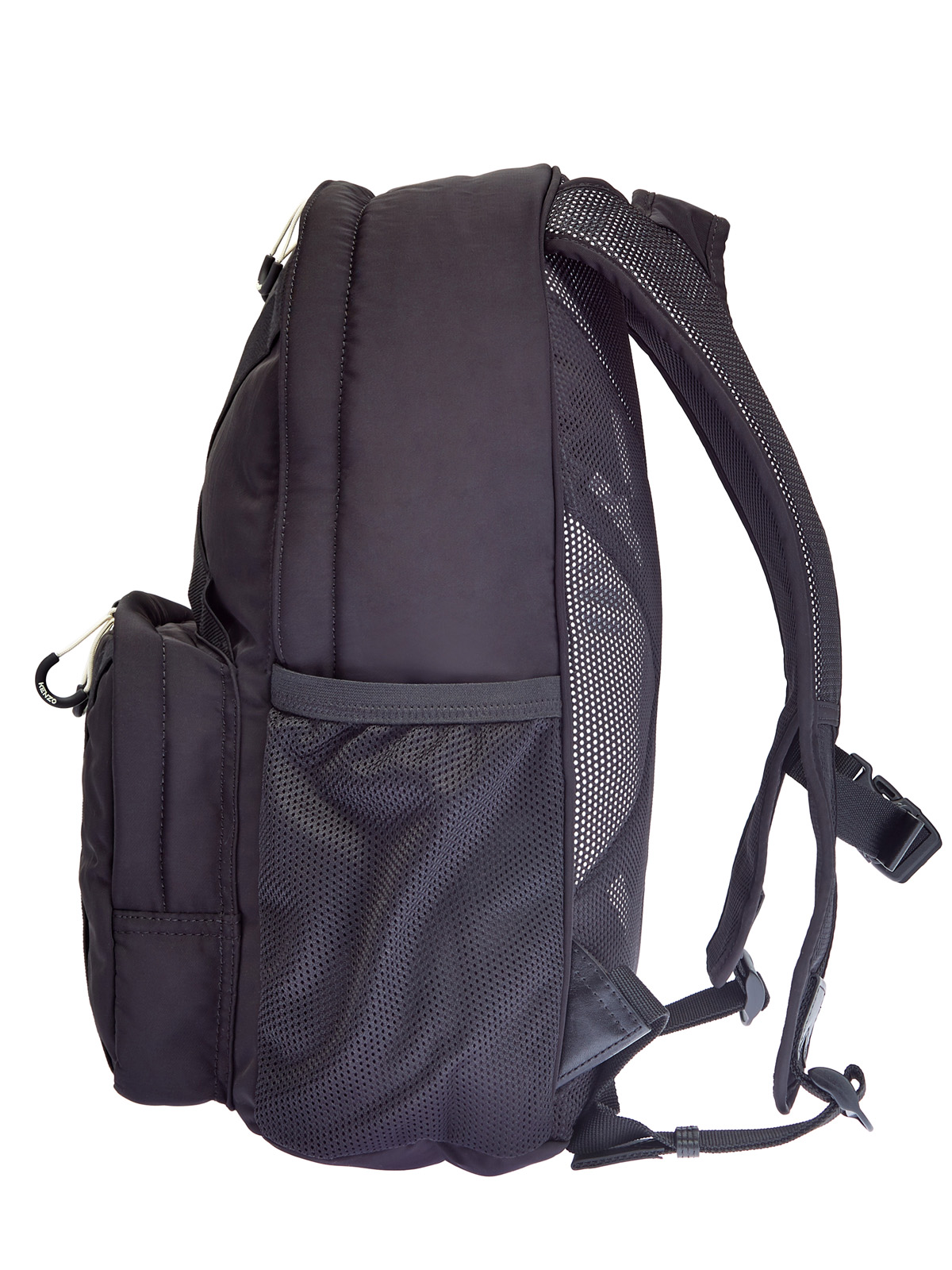 Рюкзак из легкого нейлона с принтом-монограммой KENZO, цвет черный, размер 48;50 - фото 3