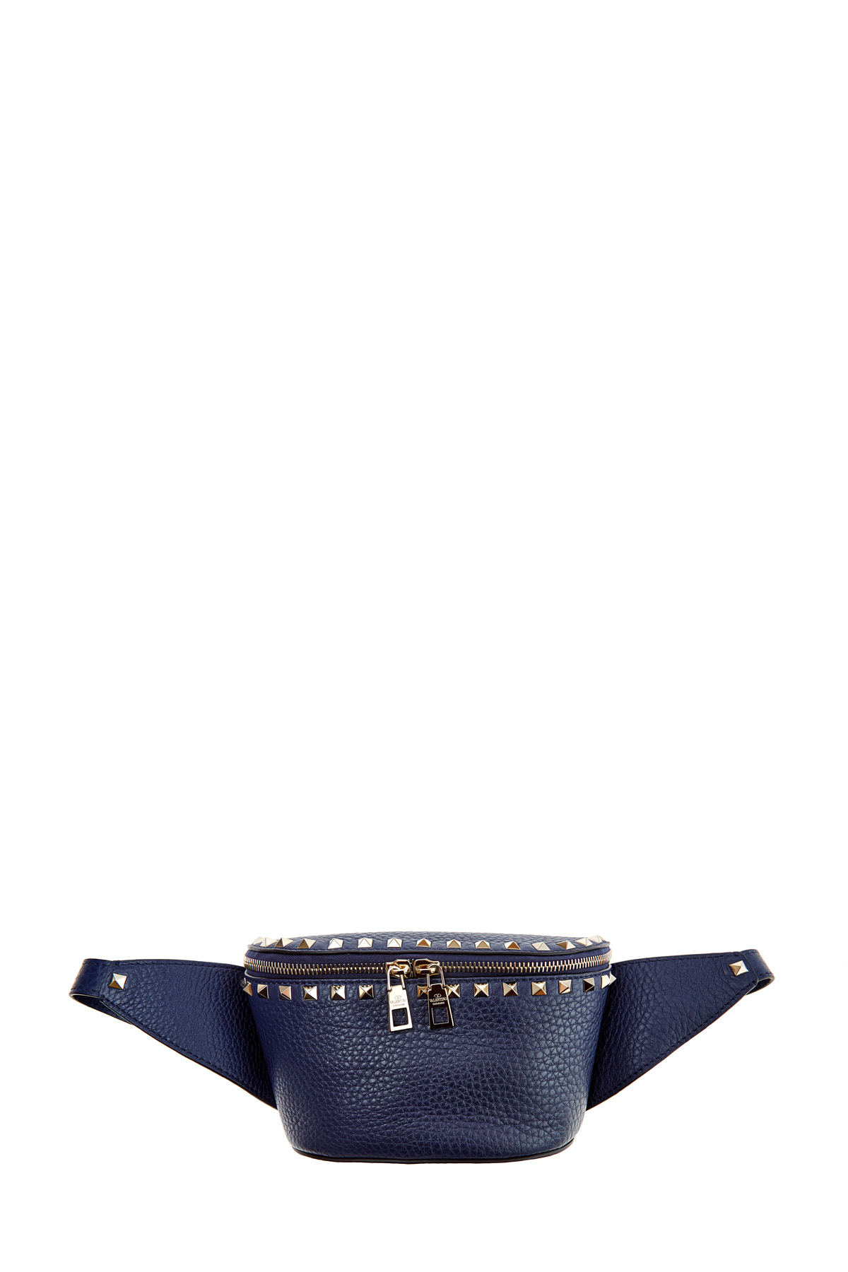 

Поясная сумка Rockstud с платиновым напылением на заклепках, Синий