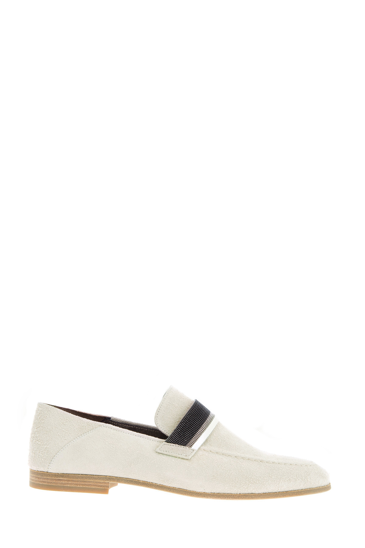 

Элегантные лоферы из замши Rustic цвета серого жемчуга, Бежевый, Элегантные лоферы из замши Rustic цвета серого жемчуга