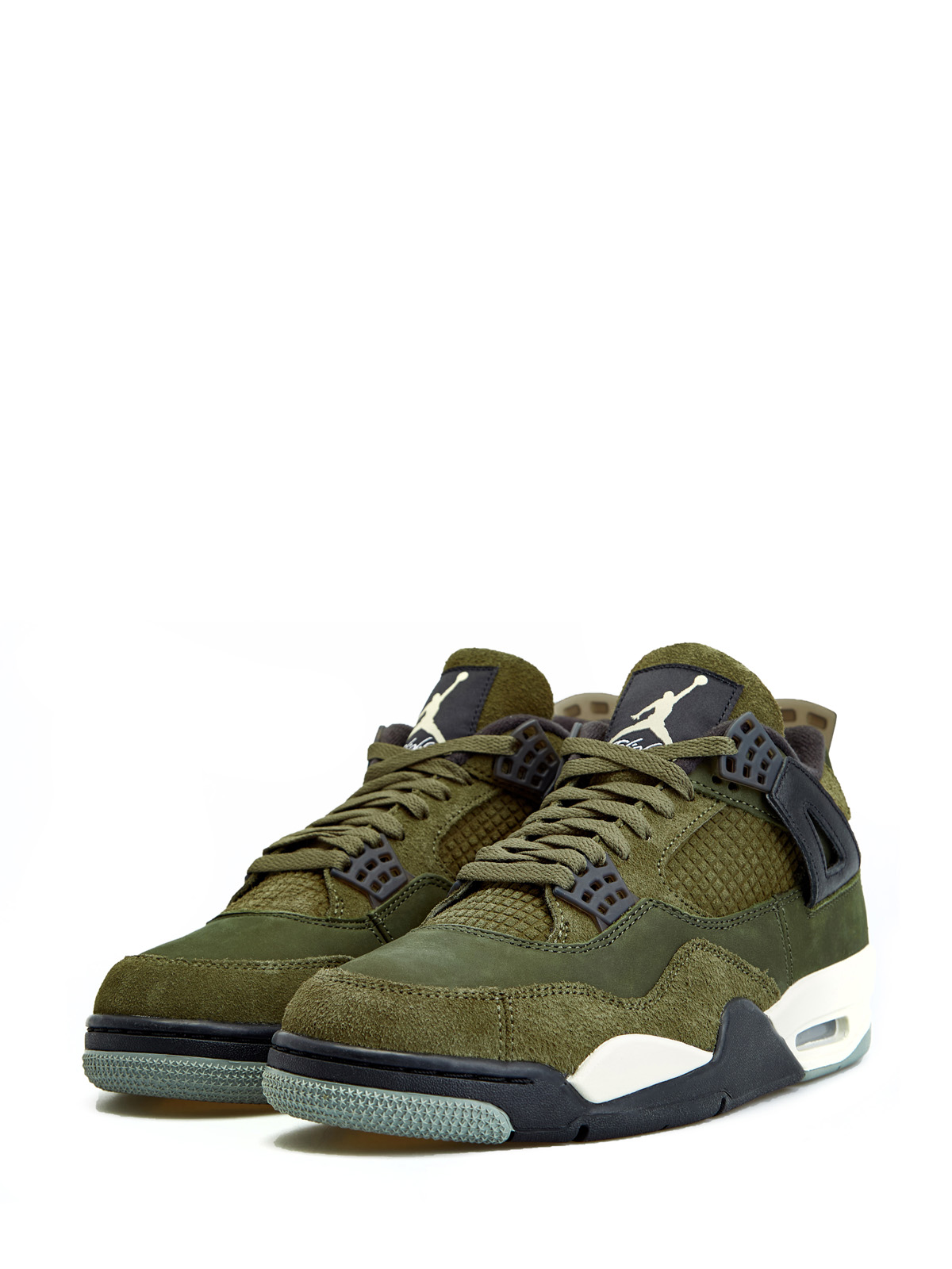 Кроссовки Jordan 4 Retro SE 'Craft - Olive' Jordan, цвет зеленый, размер 43;44;44.5;45;45.5 - фото 2