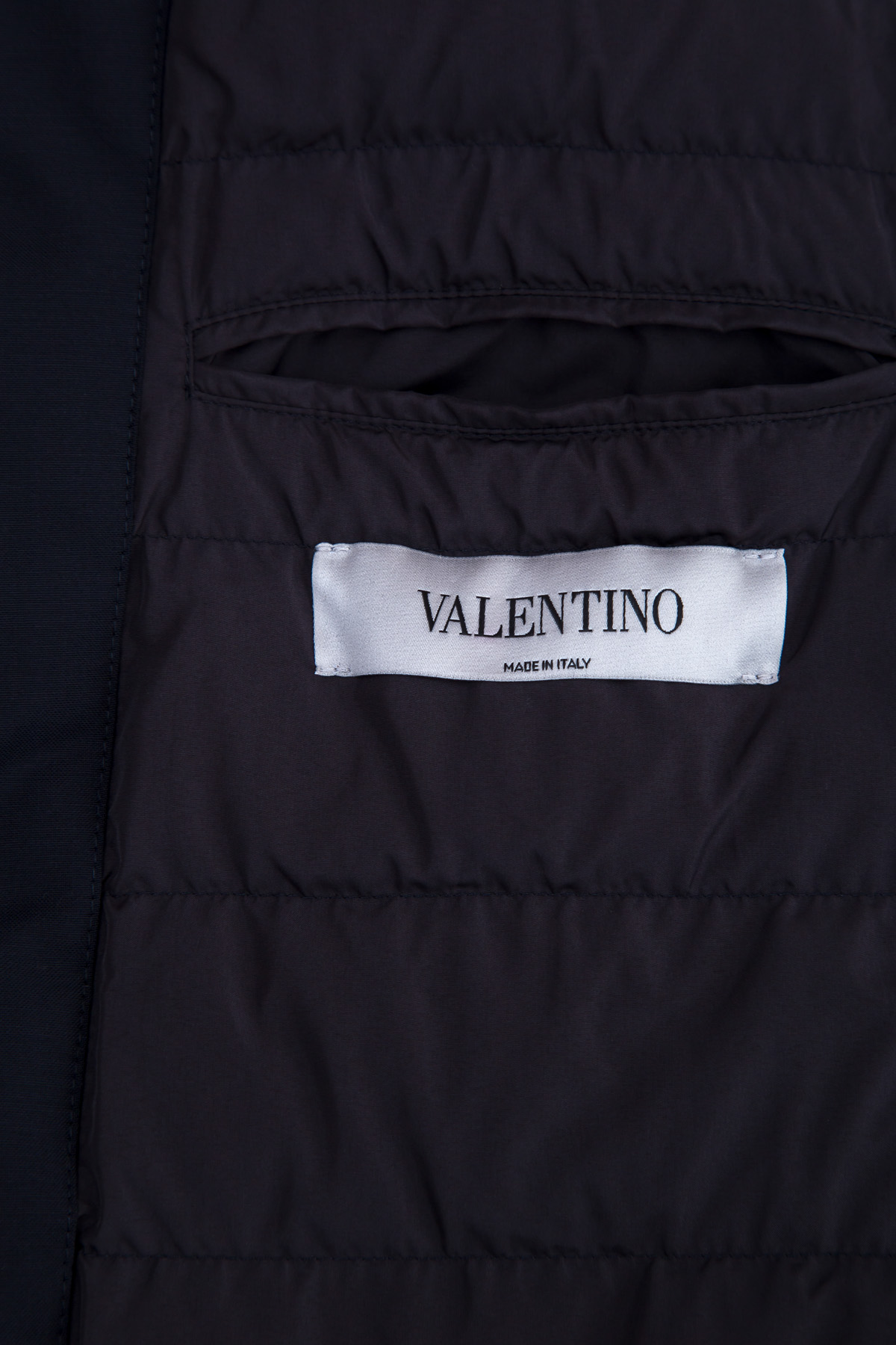 пальто VALENTINO, цвет черный, размер 50 - фото 7