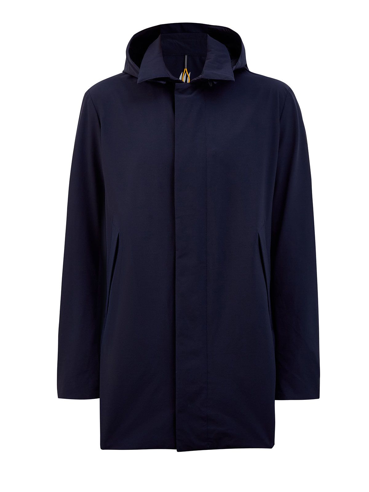 Куртка с классическим отложным воротом и съемным капюшоном на молнии HETREGO, цвет синий, размер L;XL;2XL;3XL;4XL;5XL