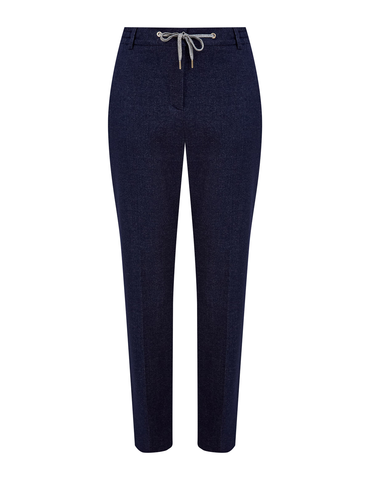 

Брюки из шерсти, хлопка и кашемира с поясом на кулиске, Синий, Брюки из шерсти, хлопка и кашемира с поясом на кулиске