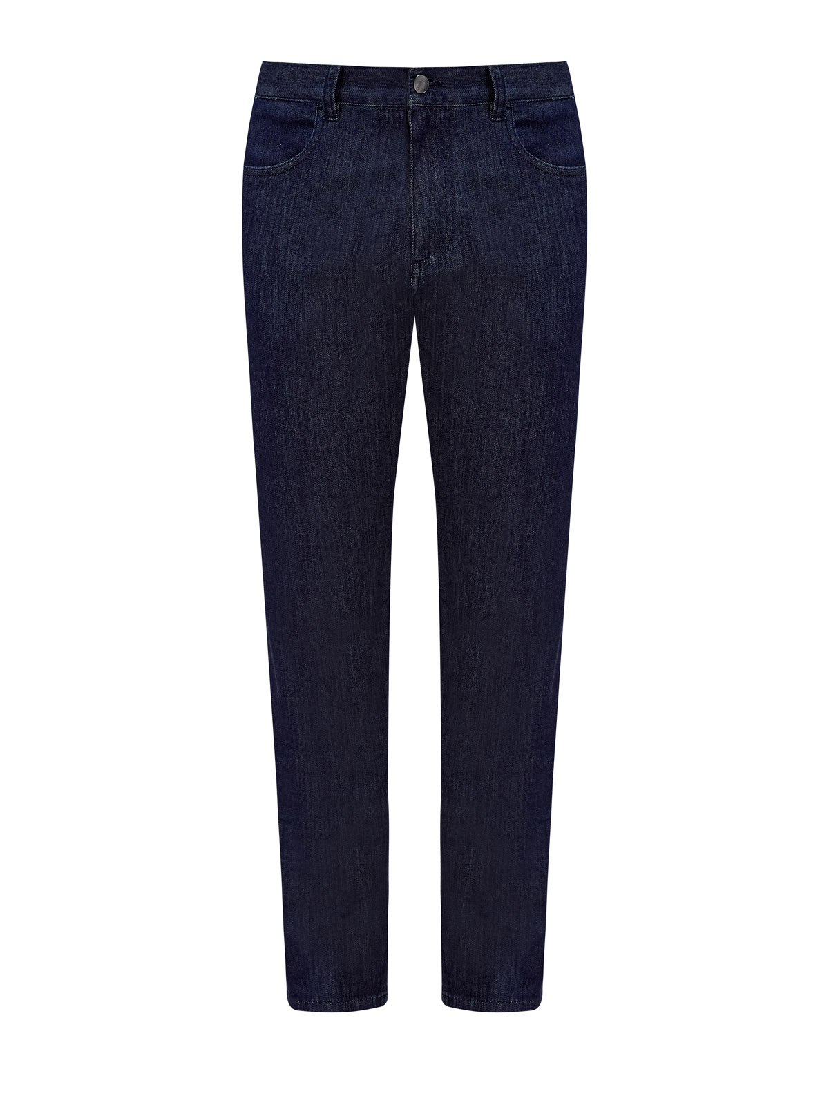 

Джинсы-slim из хлопка и модала с нашивкой из гладкой кожи, Синий, Джинсы-slim из хлопка и модала с нашивкой из гладкой кожи