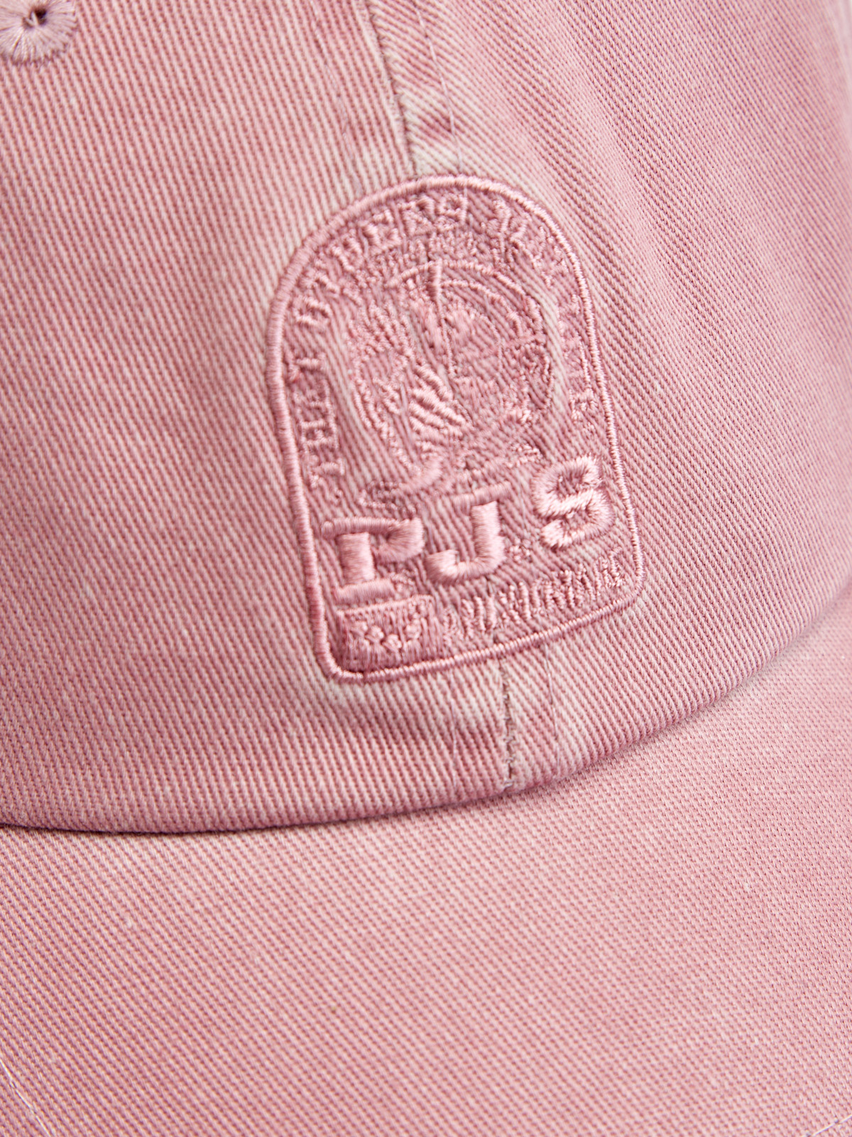 Бейсболка Ardine из хлопка с объемной вышивкой PJS в тон PARAJUMPERS, цвет розовый, размер 48;50 - фото 4