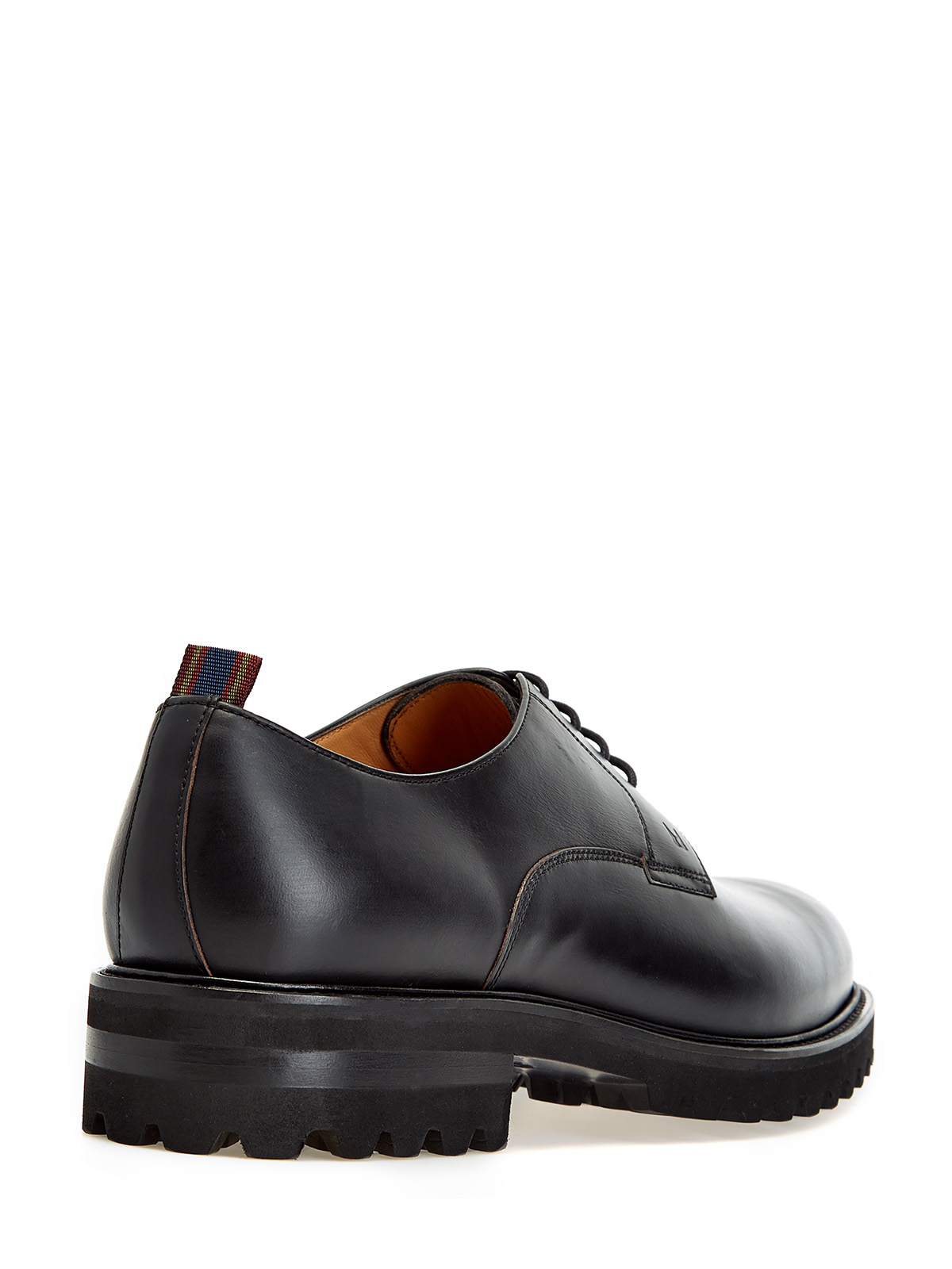 Кожаные ботинки-дерби с протекторной подошвой MORESCHI, цвет черный, размер 40.5;41;42;42.5;43;43.5;44 - фото 3
