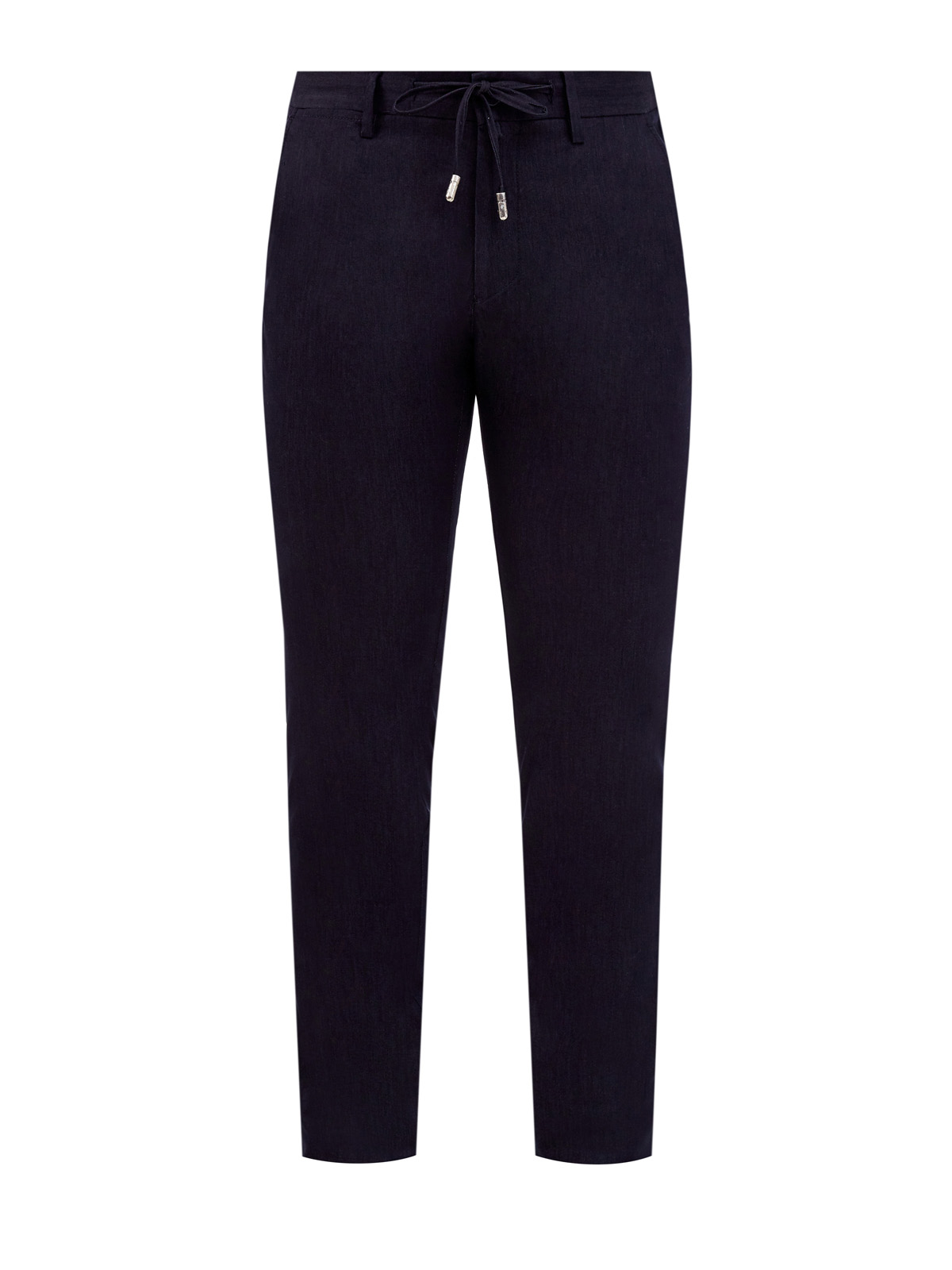 Легкие брюки в стиле casual с поясом на кулиске CUDGI, цвет черный, размер M;L;XL;2XL;4XL;5XL;S - фото 1