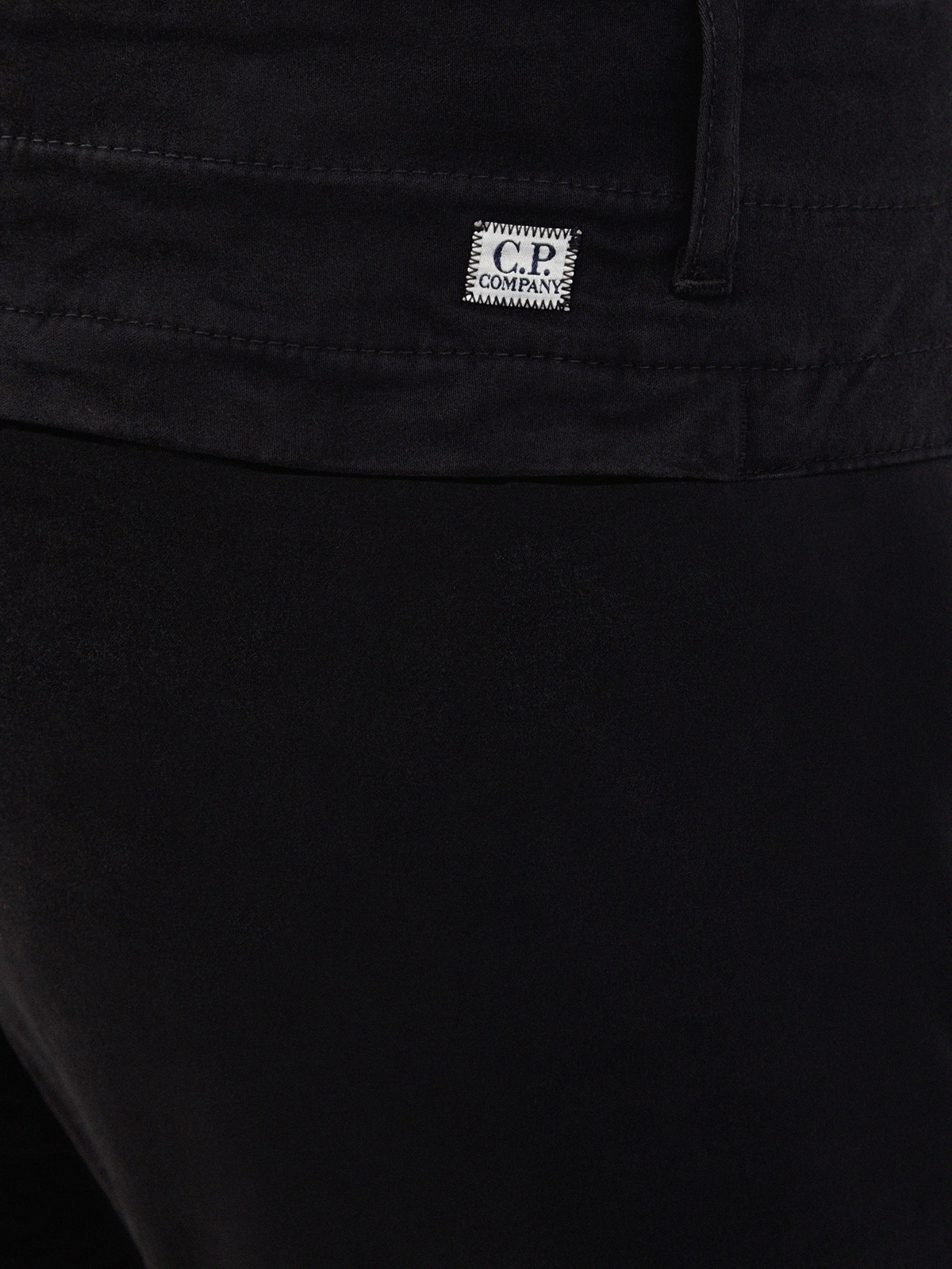 Брюки из эластичного хлопка с карманами-карго C.P.COMPANY, цвет черный, размер M;L;S - фото 5