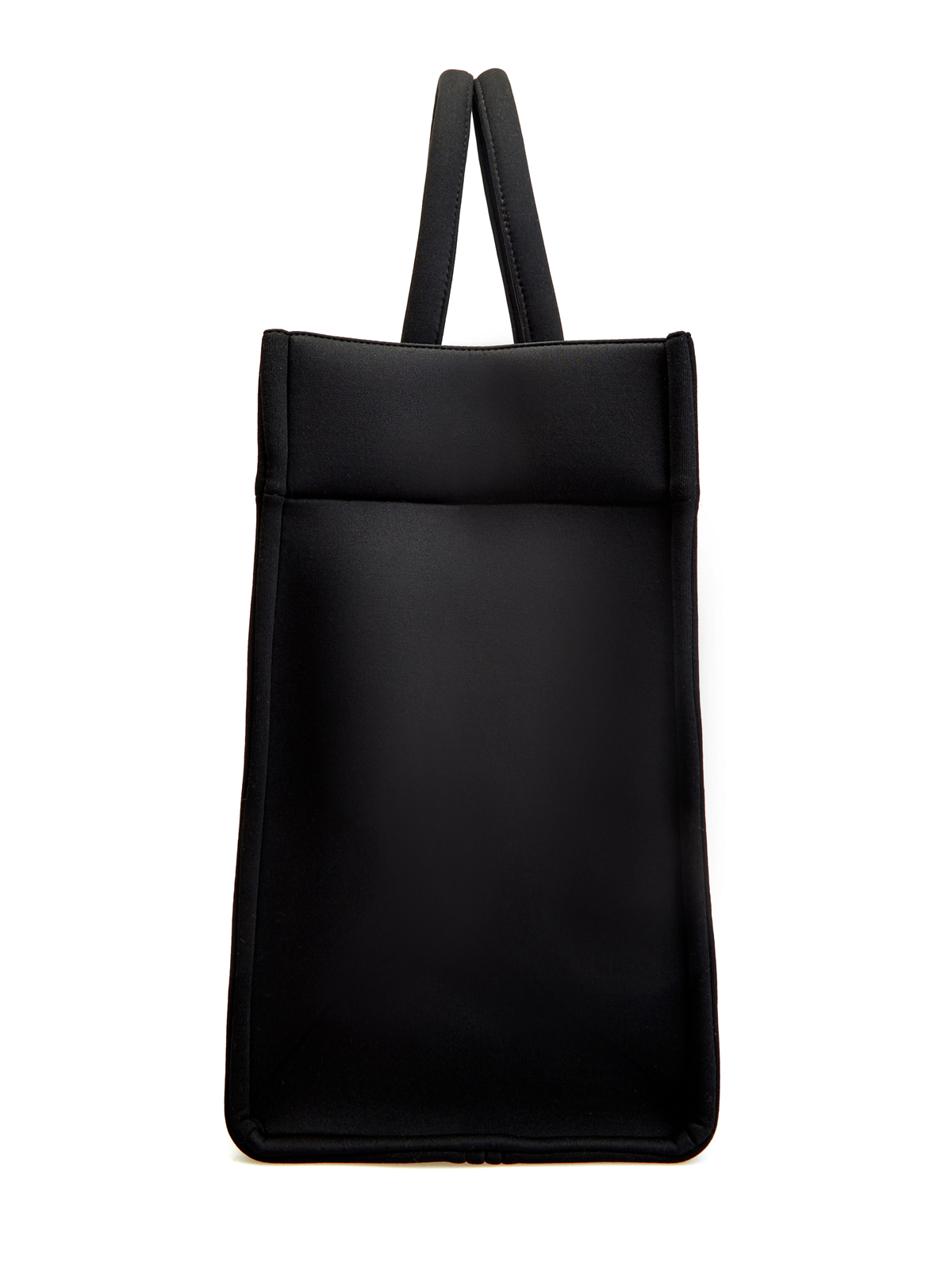 Вместительная сумка-шоппер с декором из стразов FISICO, цвет черный, размер M - фото 3