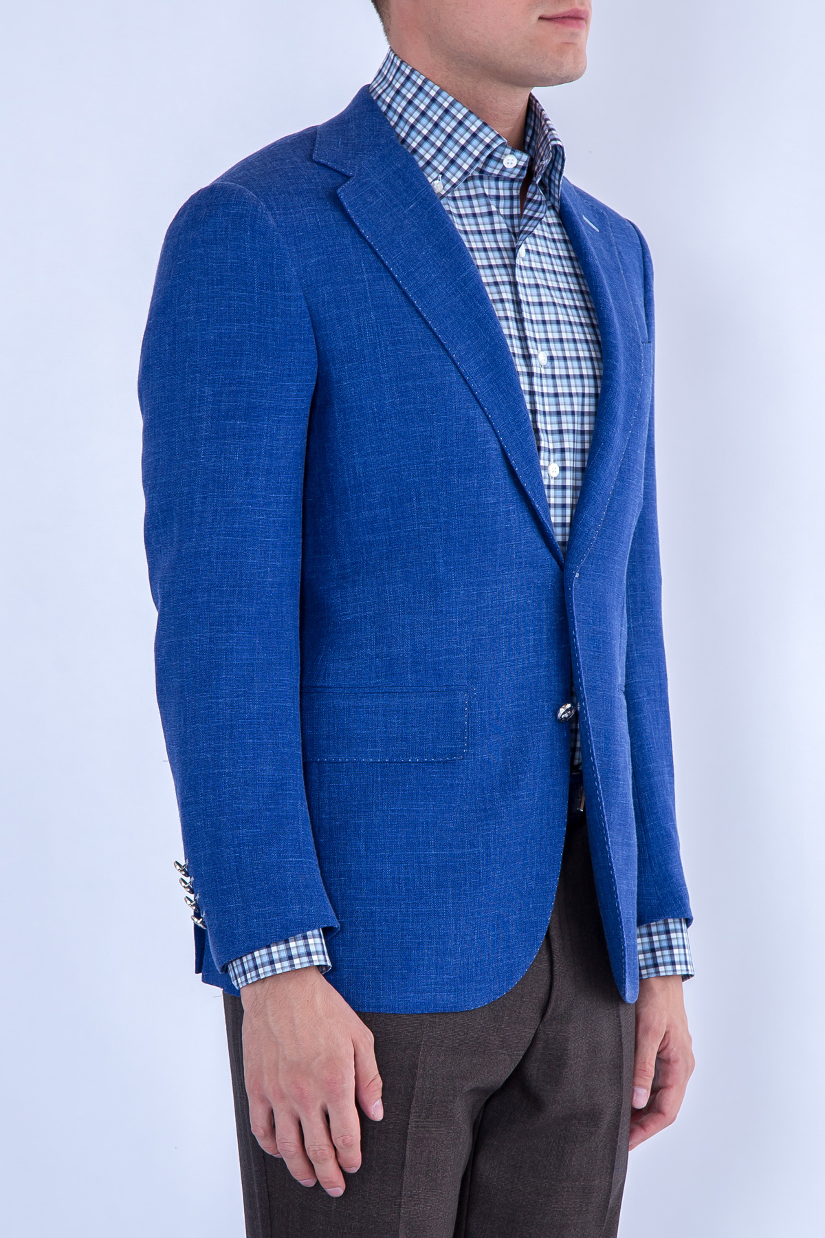 пиджак STEFANO RICCI, цвет синий, размер 46 - фото 3