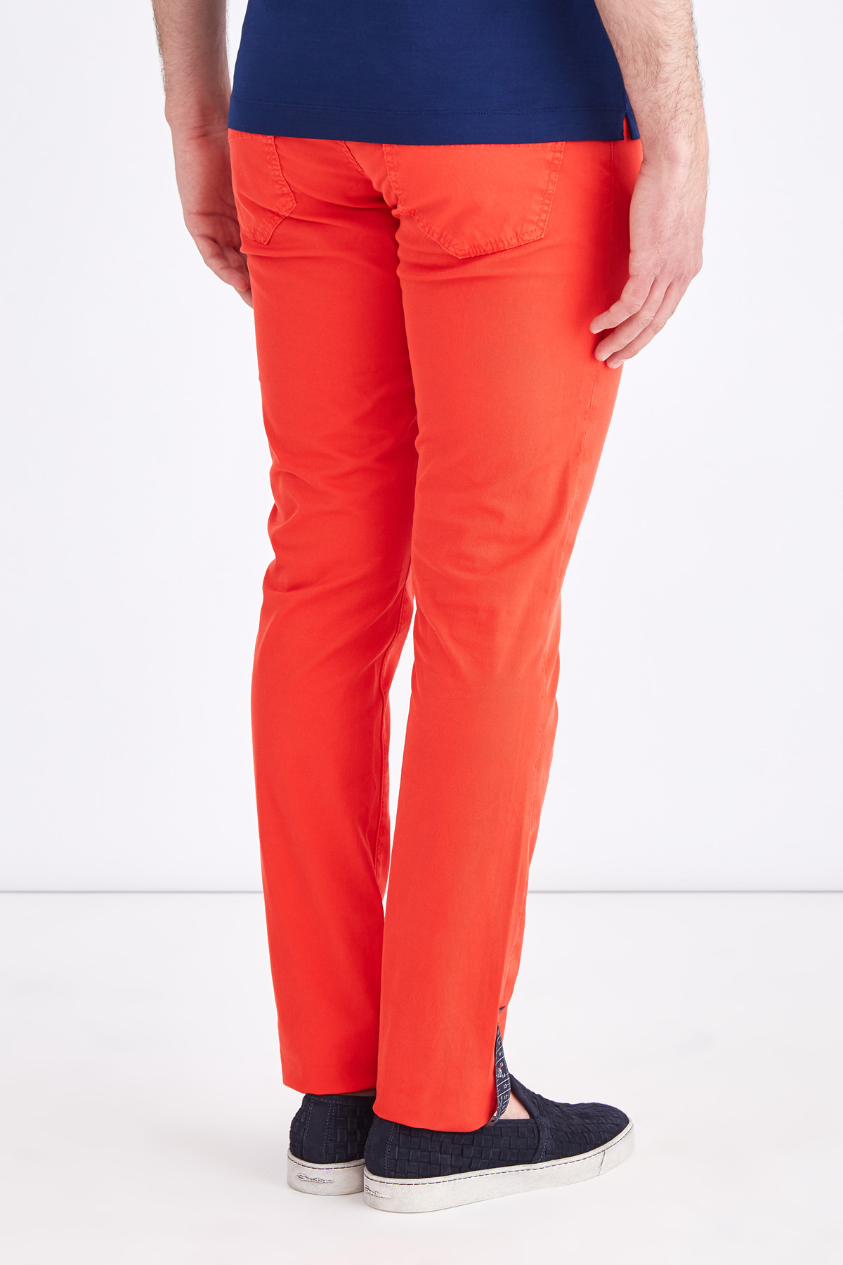 джинсы SARTORIA TRAMAROSSA, цвет оранжевый, размер 44;54 - фото 4
