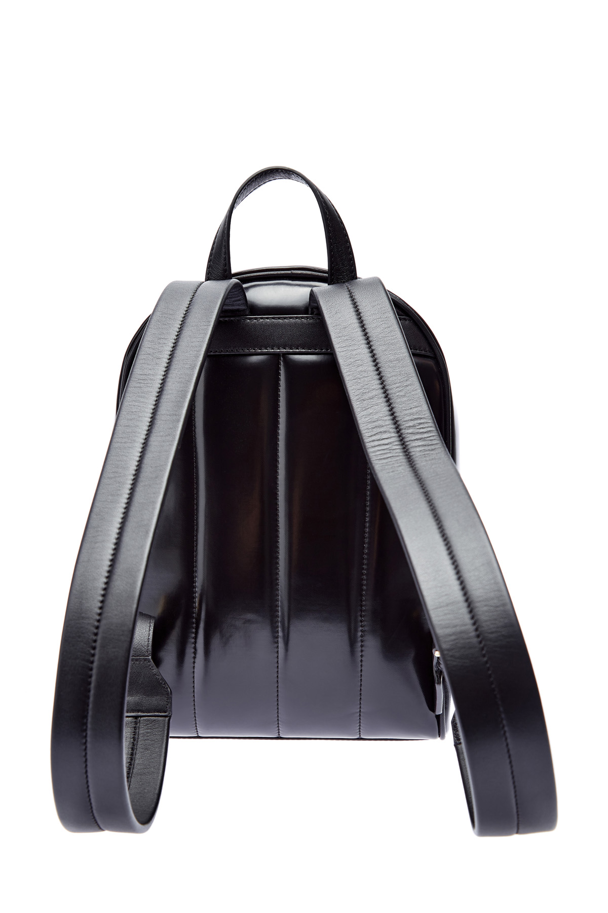 Рюкзак из габардина с полимерным напылением и принтом Horseferry BURBERRY, цвет черный, размер 40;38 - фото 5