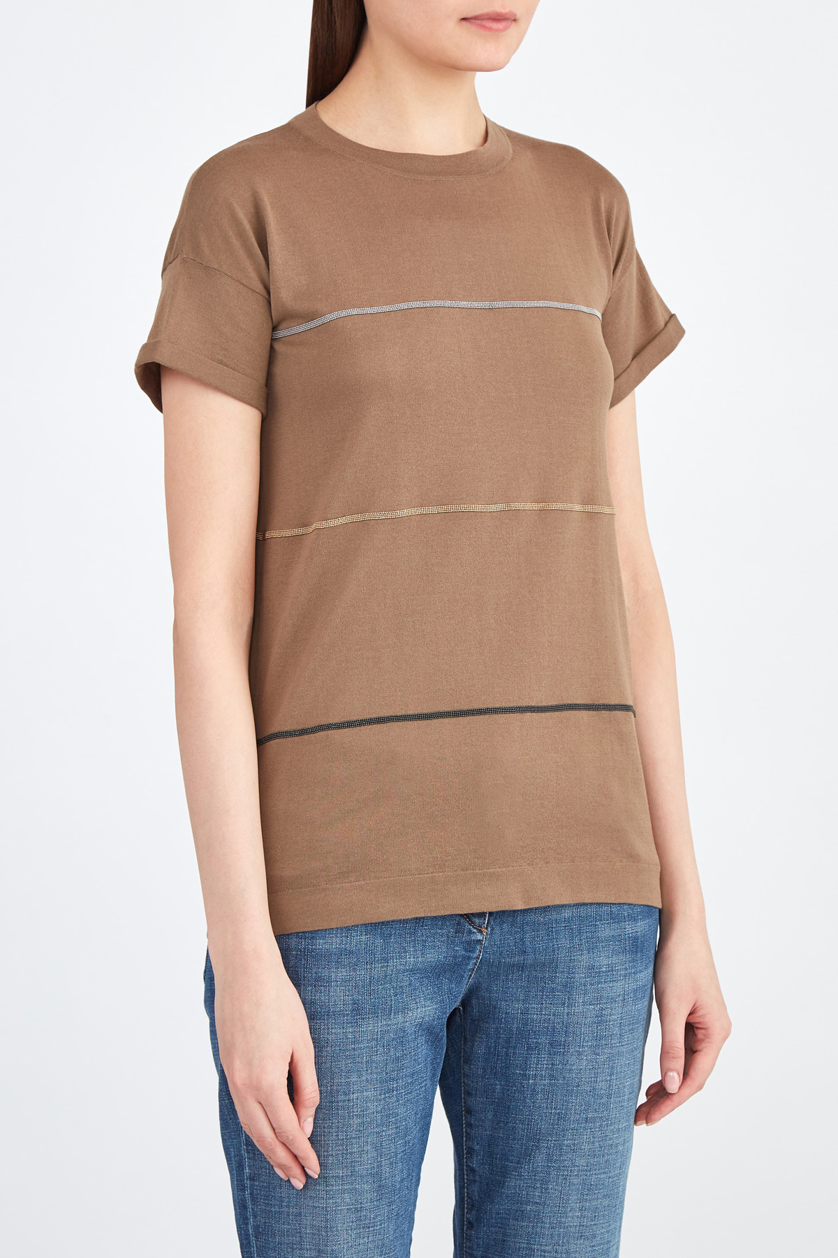 Футболка BRUNELLO CUCINELLI Футболка BRUNELLO CUCINELLI