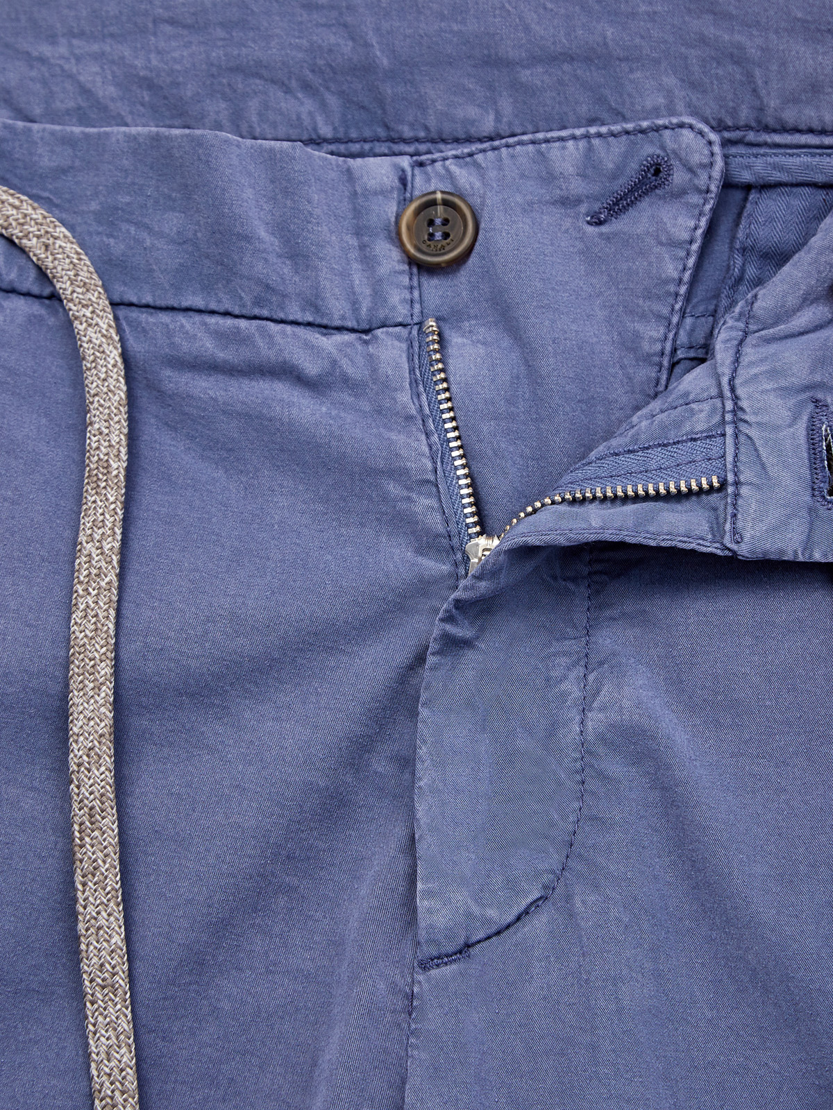 Легкие брюки-чинос в стиле sprezzatura CANALI, цвет голубой, размер 46;48;52;54;56 - фото 7
