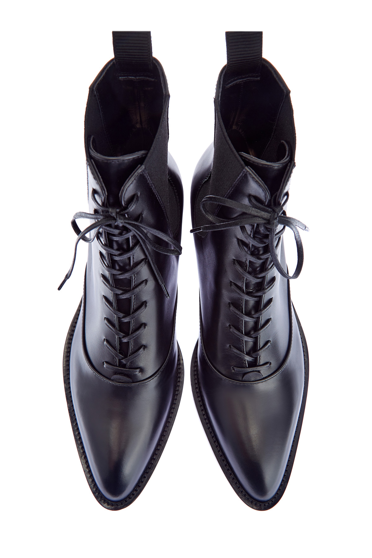 Ботинки Dresda из телячьей кожи с заостренным мыском GIANVITO ROSSI, цвет черный, размер 5.5;6;6.5;7;7.5;8;9;8.5 - фото 5
