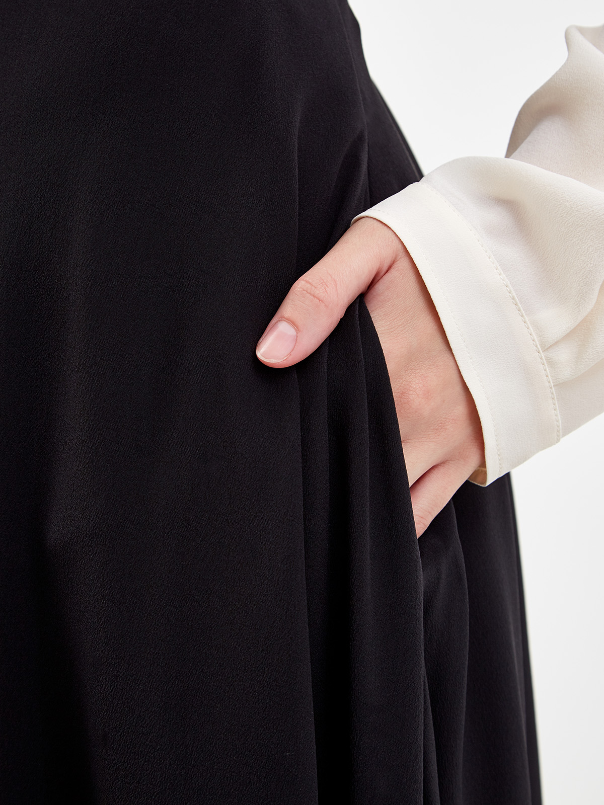 Шелковая юбка Ashlyn с асимметричным подолом STELLA McCARTNEY, цвет черный, размер M;L;XL;2XL;S - фото 5